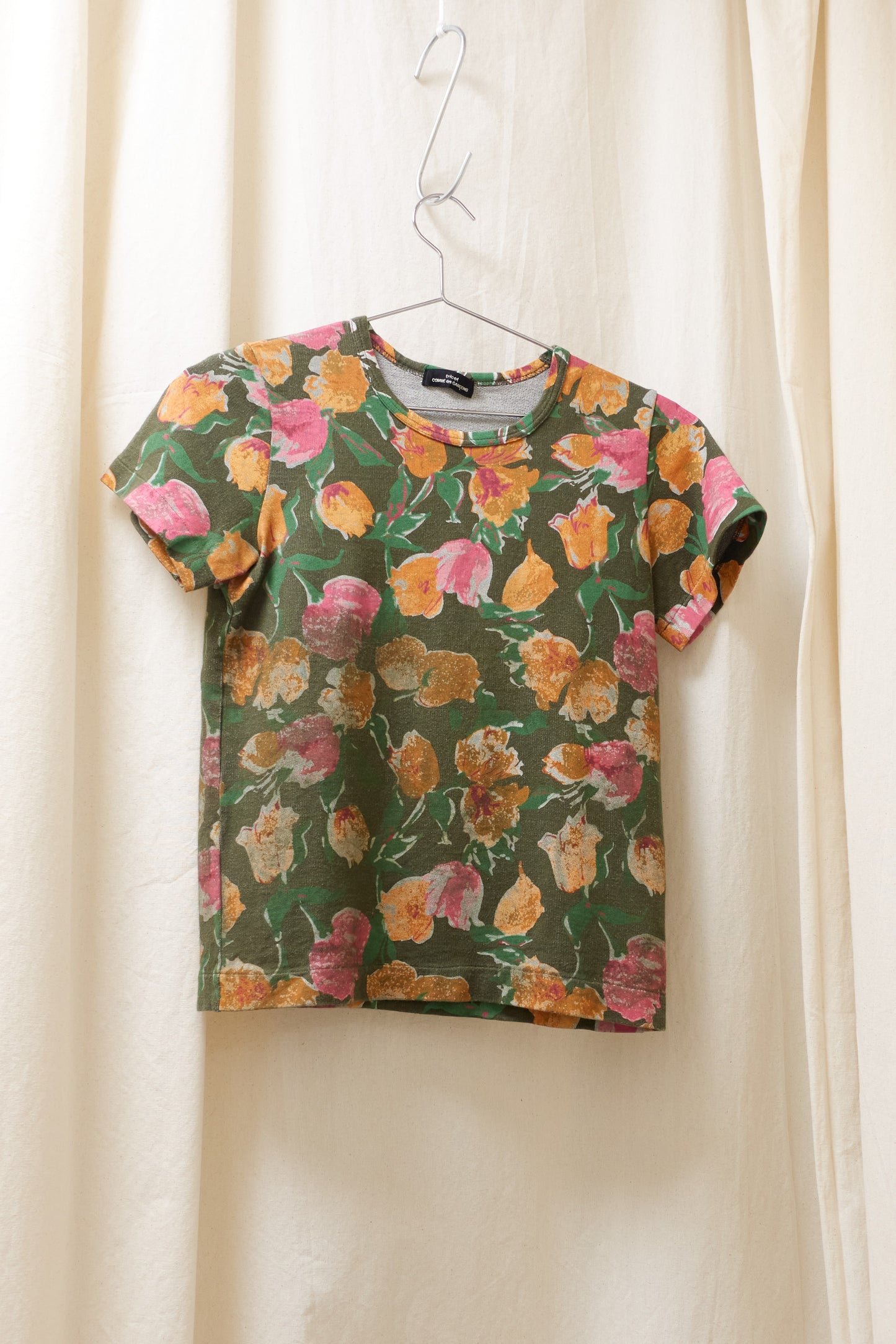 Tricot Comme des Garcons 2001 floral print t-shirt