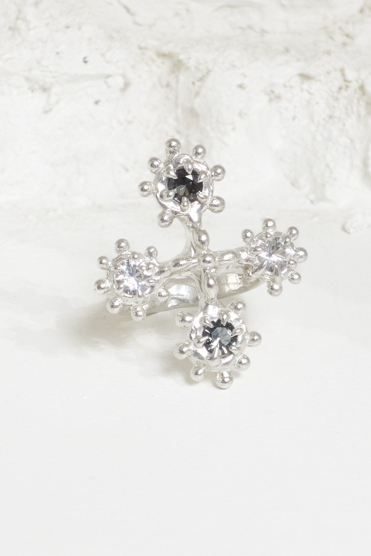 Outcast crucifix ring