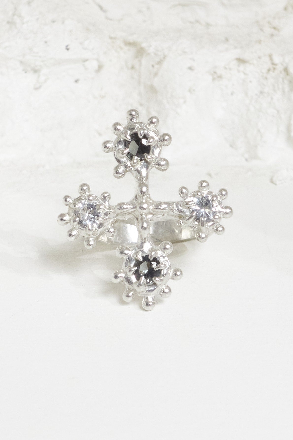 Outcast crucifix ring