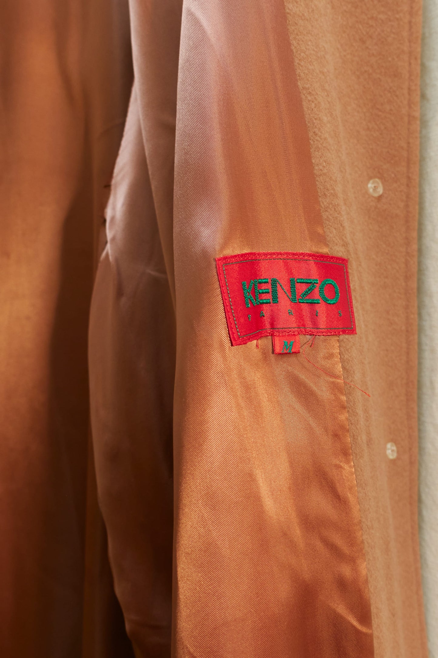 Kenzo melton swing coat