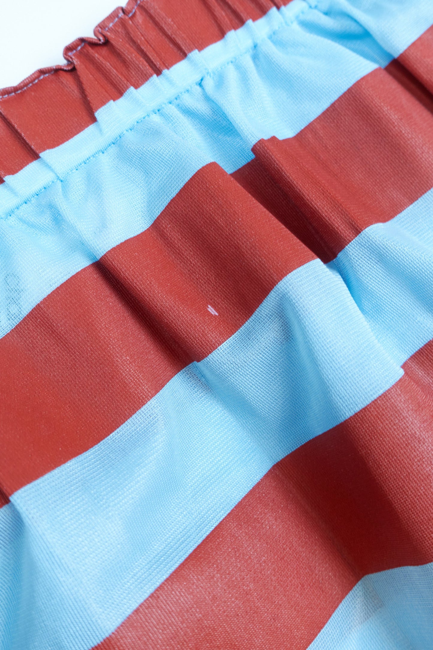 Comme Des Garcons Robe De chambre 1996 distorted stripe skirt