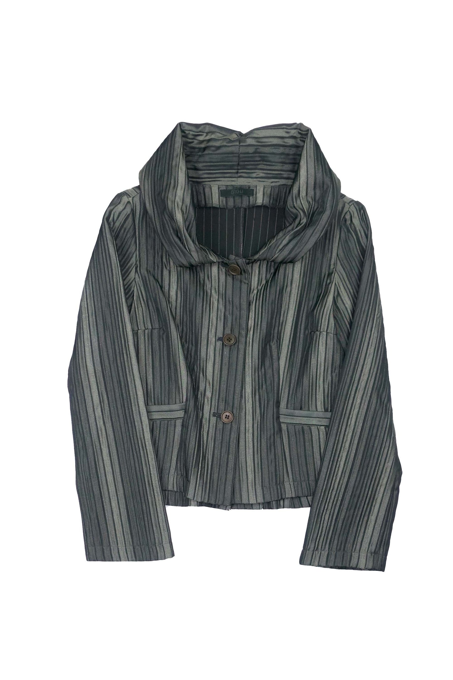 Romeo Gigli cropped shawl collar jacket