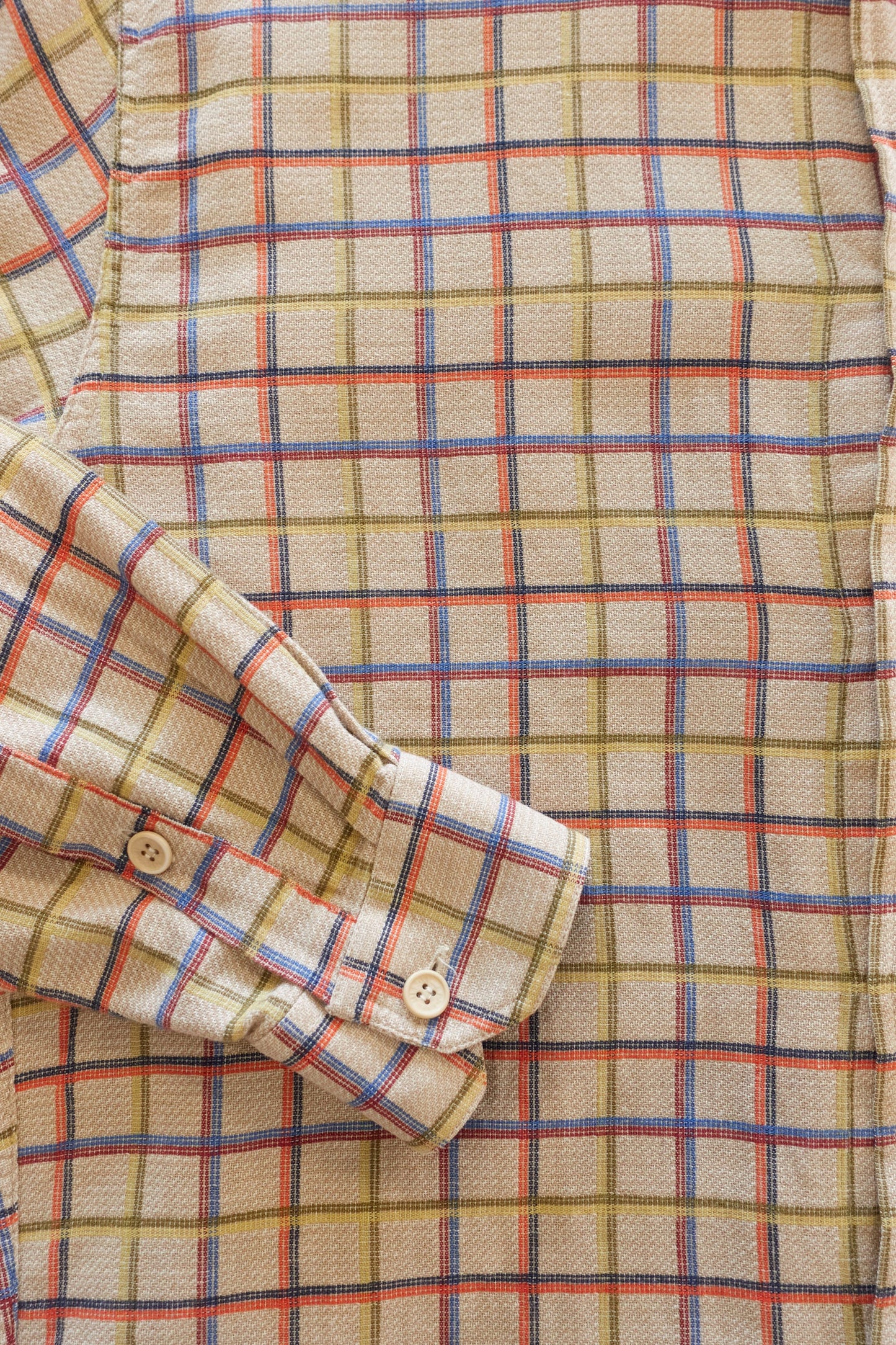 Missoni sport vintage grid pattern check shirt
