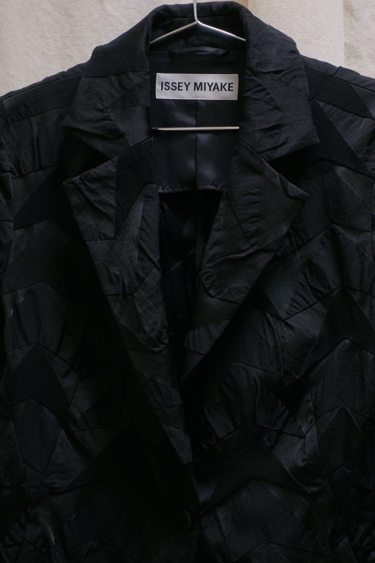 Issey Miyake geometric 3D blazer