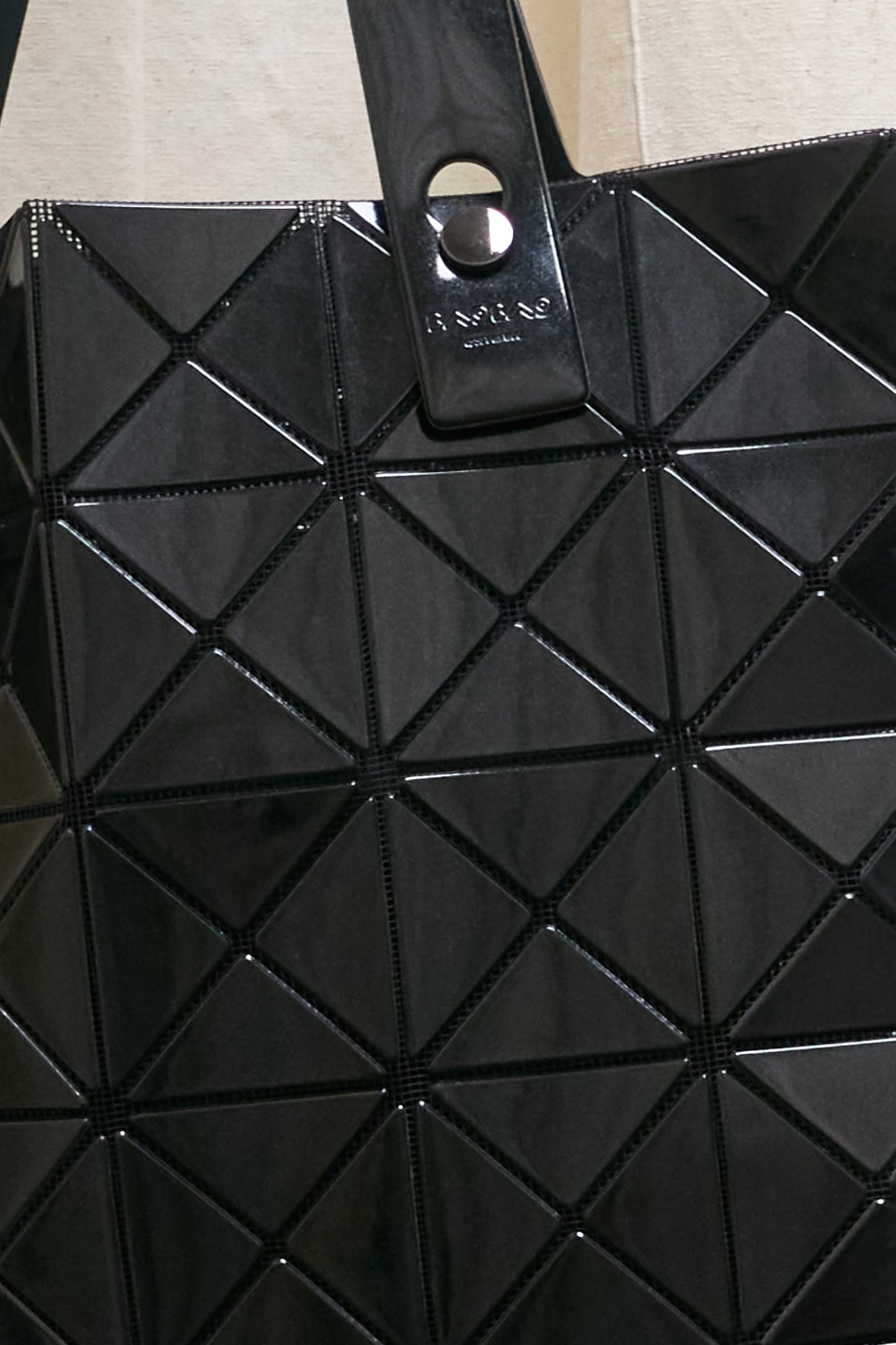 Issey Miyake Bao Bao black tote bag