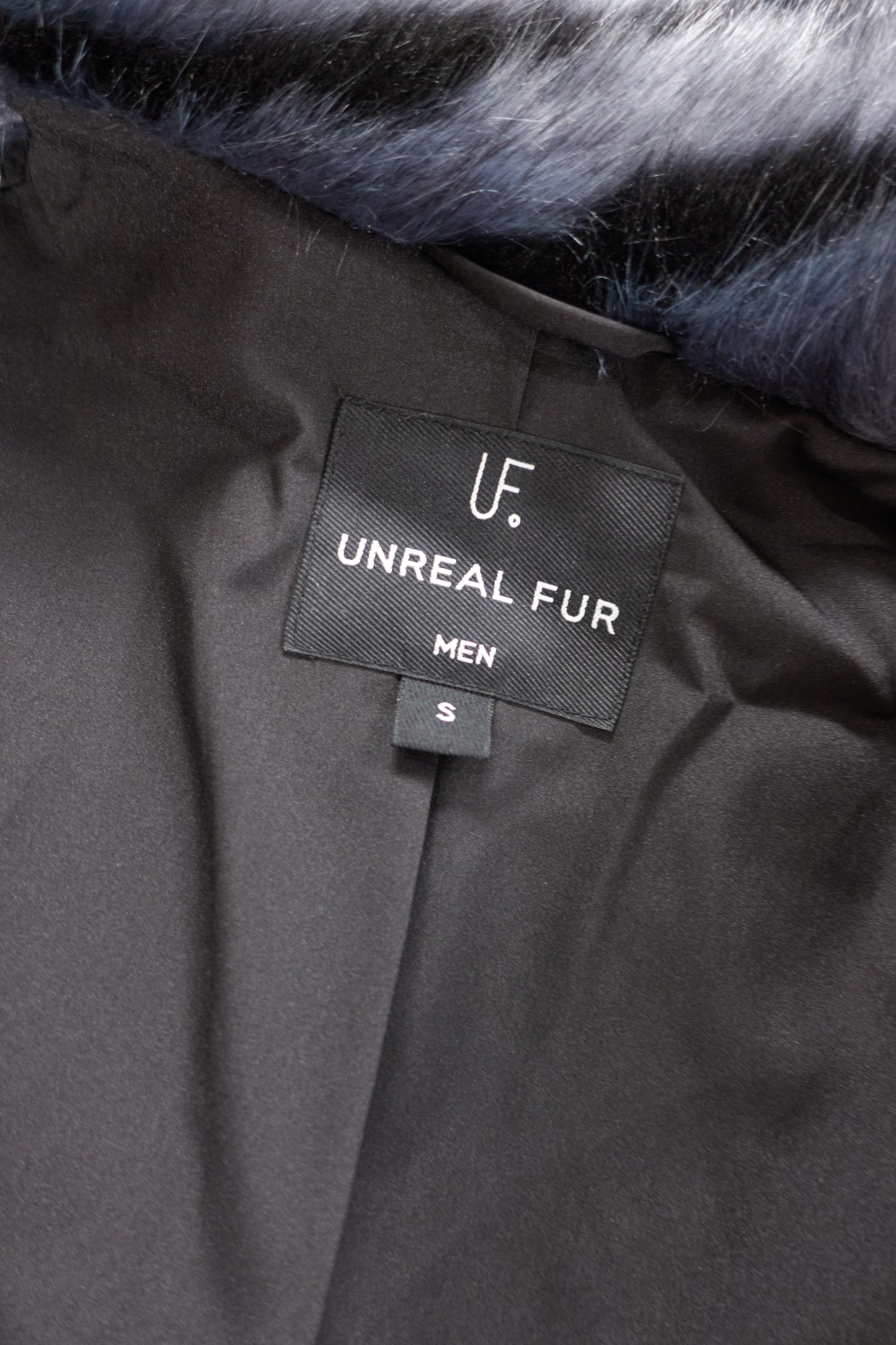 Unreal Fur 'delta' psychedelic faux fur coat
