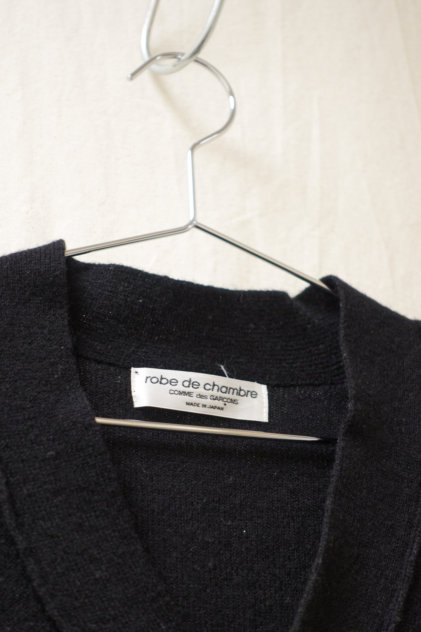 Comme Des Garcons Robe De Chambre 'inside out' knit