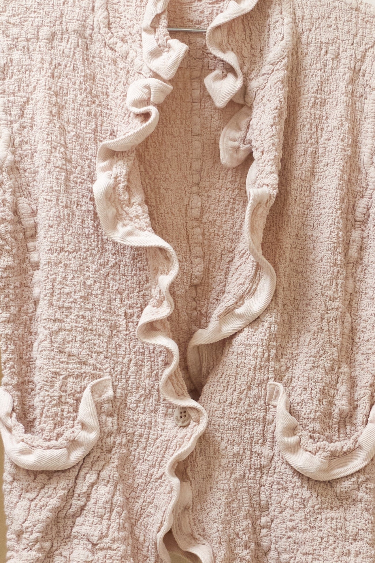 Issey Miyake me cauliflower wavy blazer