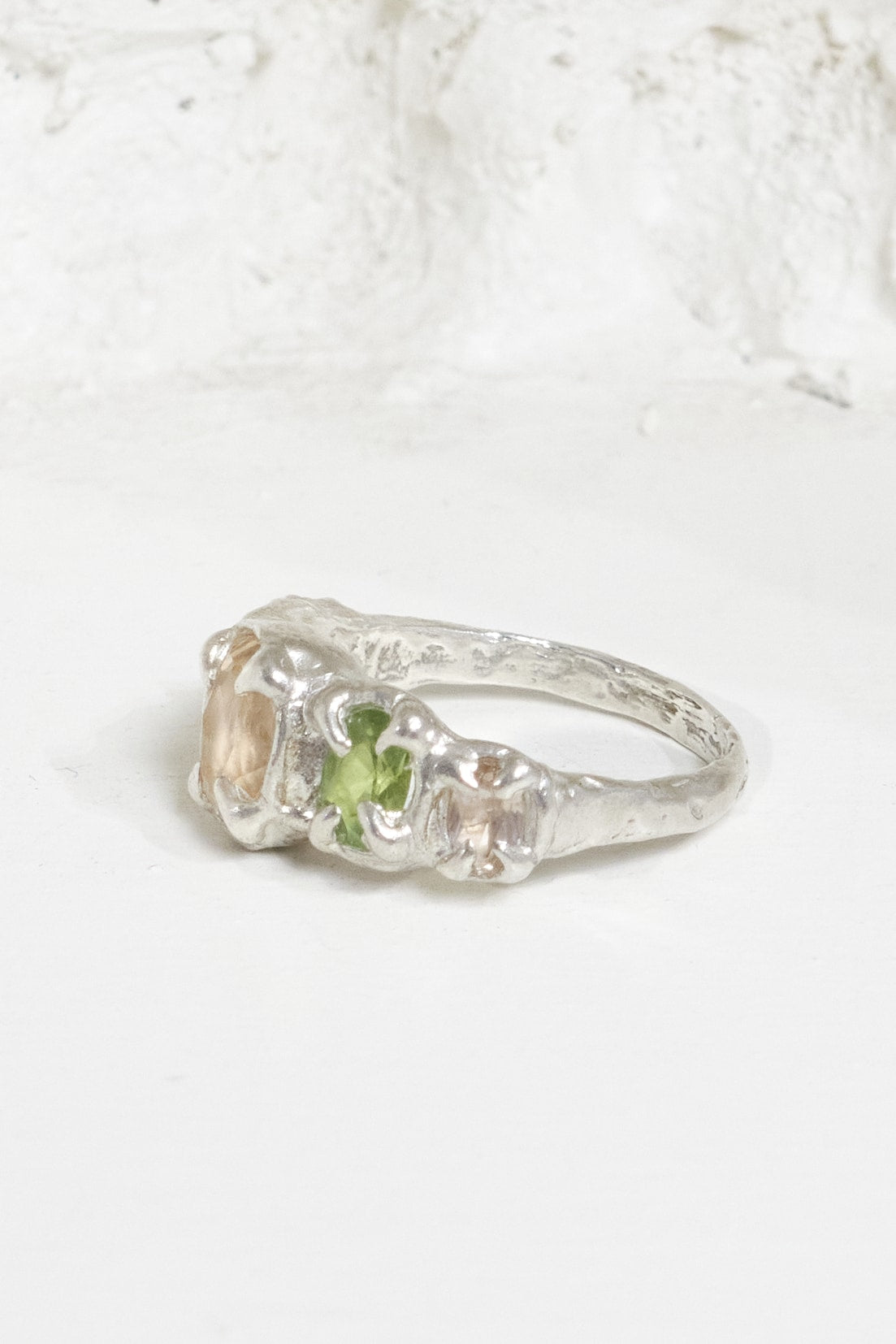Outcast celestial ring - champagne and kryptonite