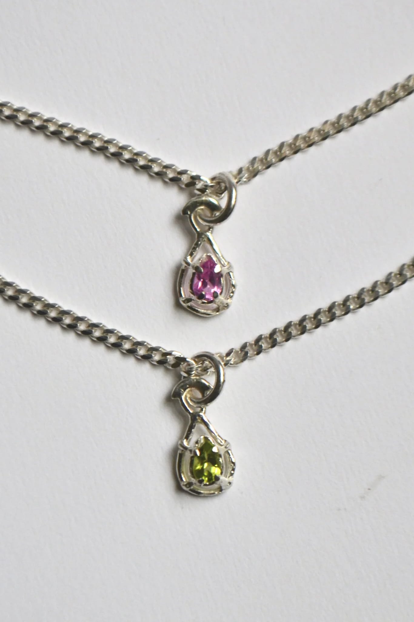 Courtney Hogan drop charm necklace