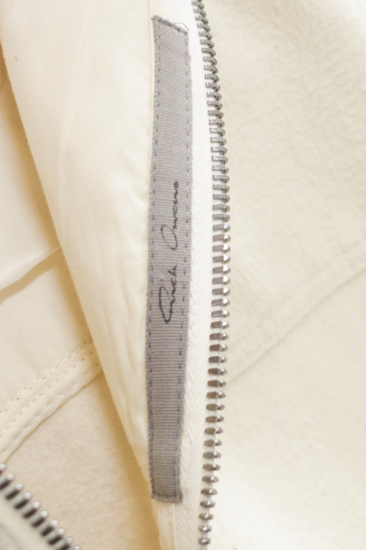 Rick Owens 3d drape brushed cotton dress