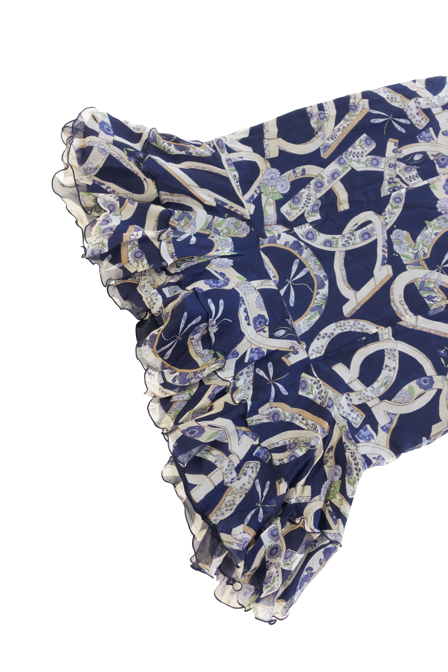 Salvatore Ferragamo floral gancini scarf dress