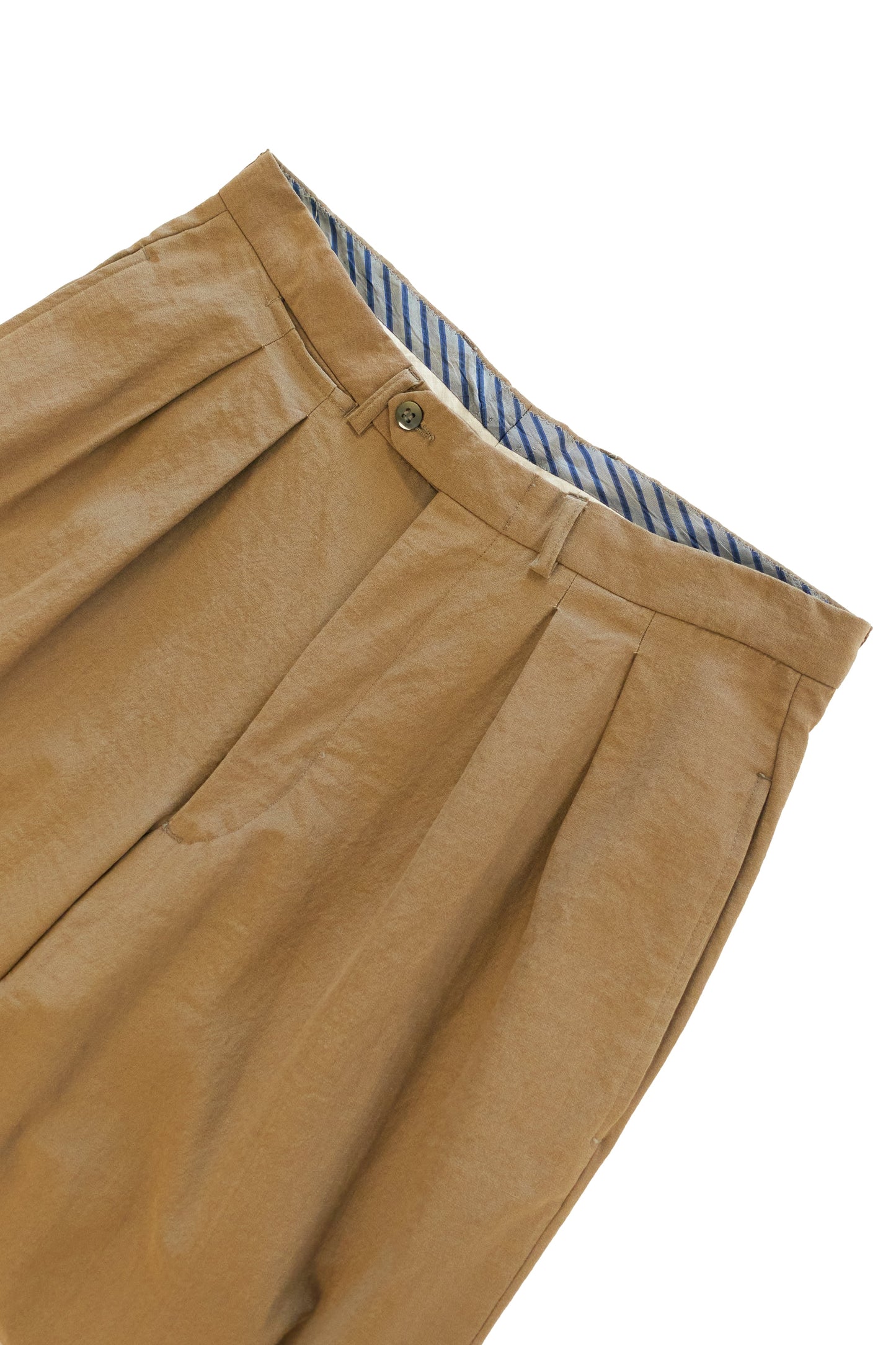 Manuel Ritz Pipo sheeny pleated trousers