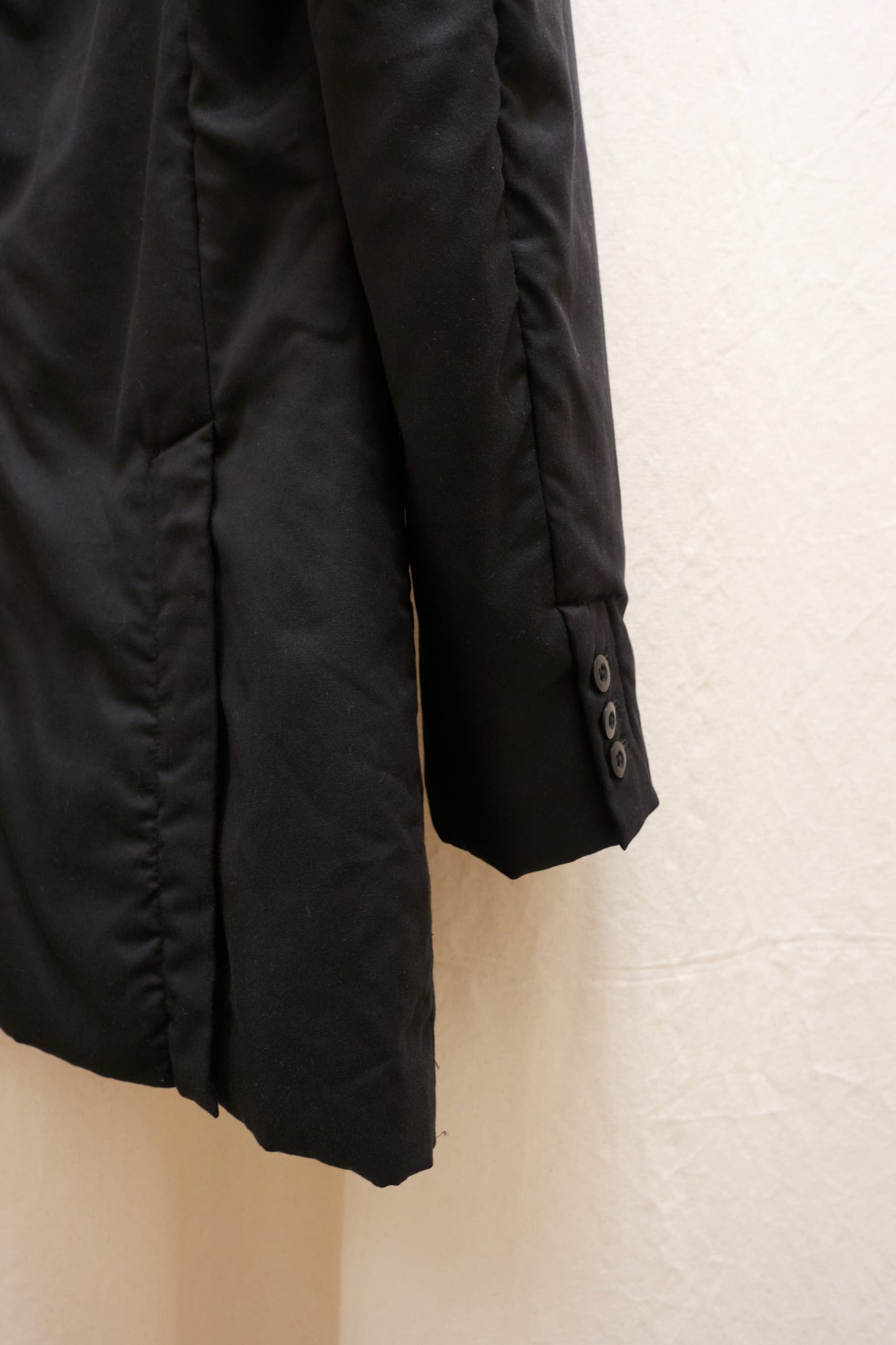 John Undercover padded blazer with blue tape accents