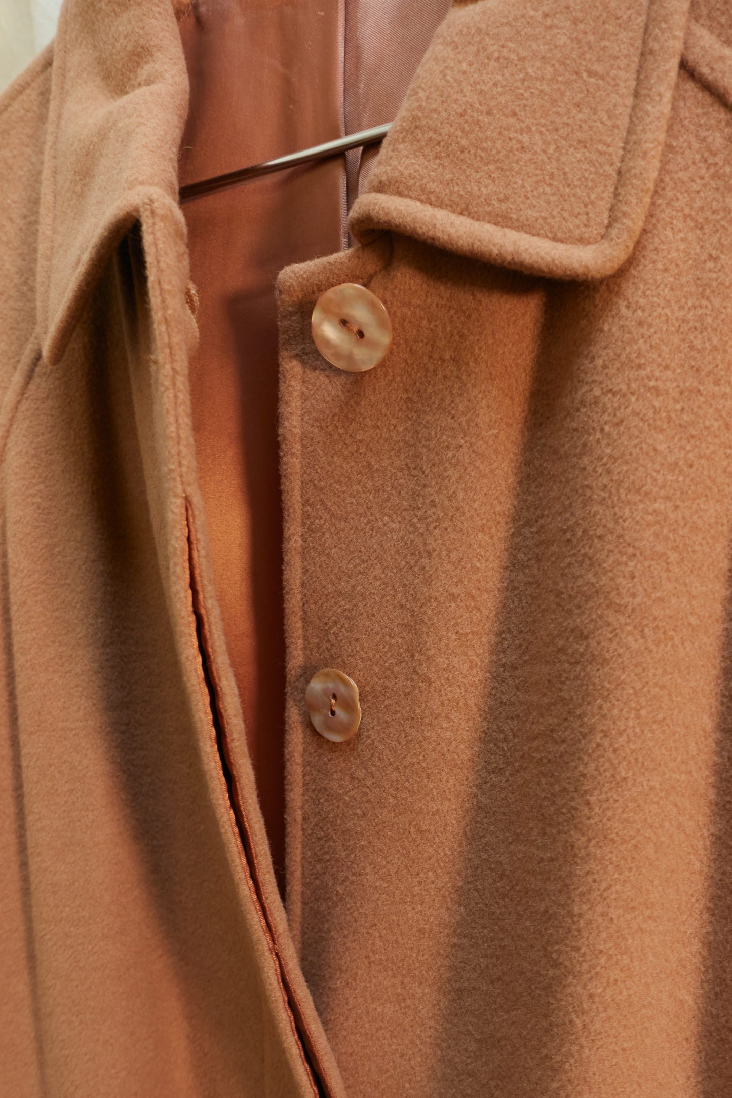 Kenzo melton swing coat
