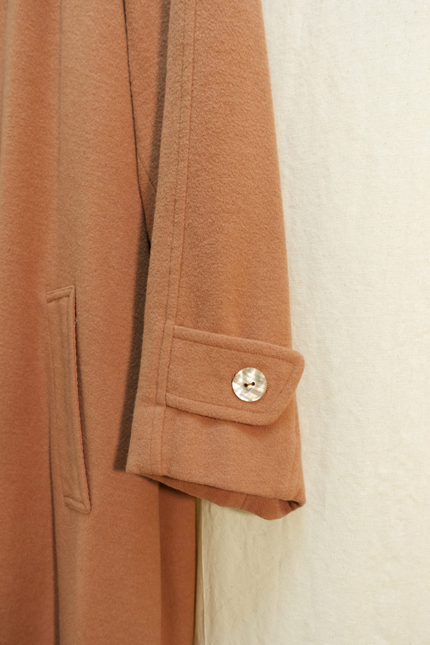Kenzo melton swing coat