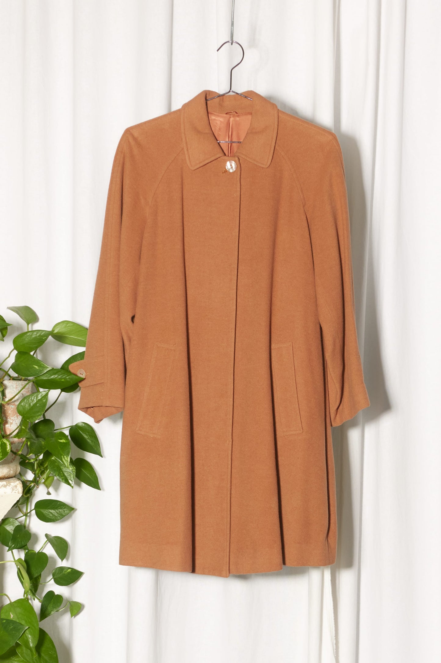 Kenzo melton swing coat