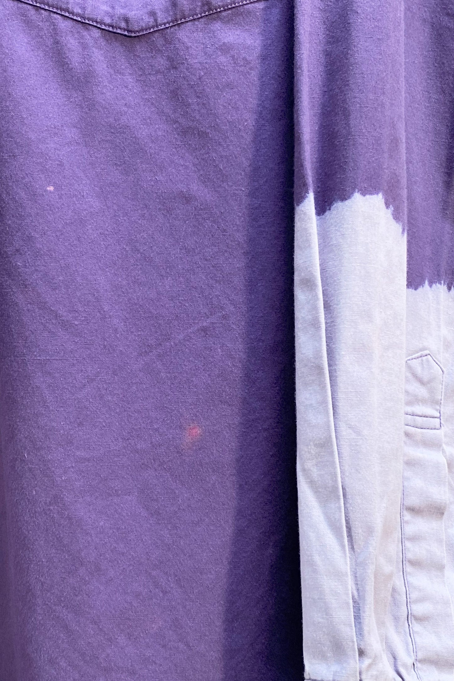 Comme des Garcons Homme Plus Evergreen dip bleach shirt