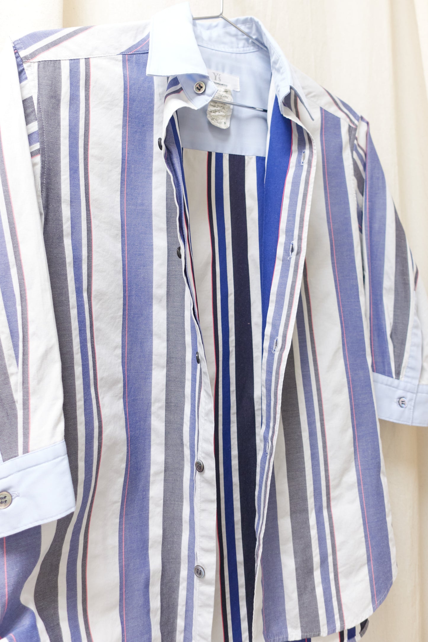 Yohji Yamamoto Y's 'inside out' striped shirt