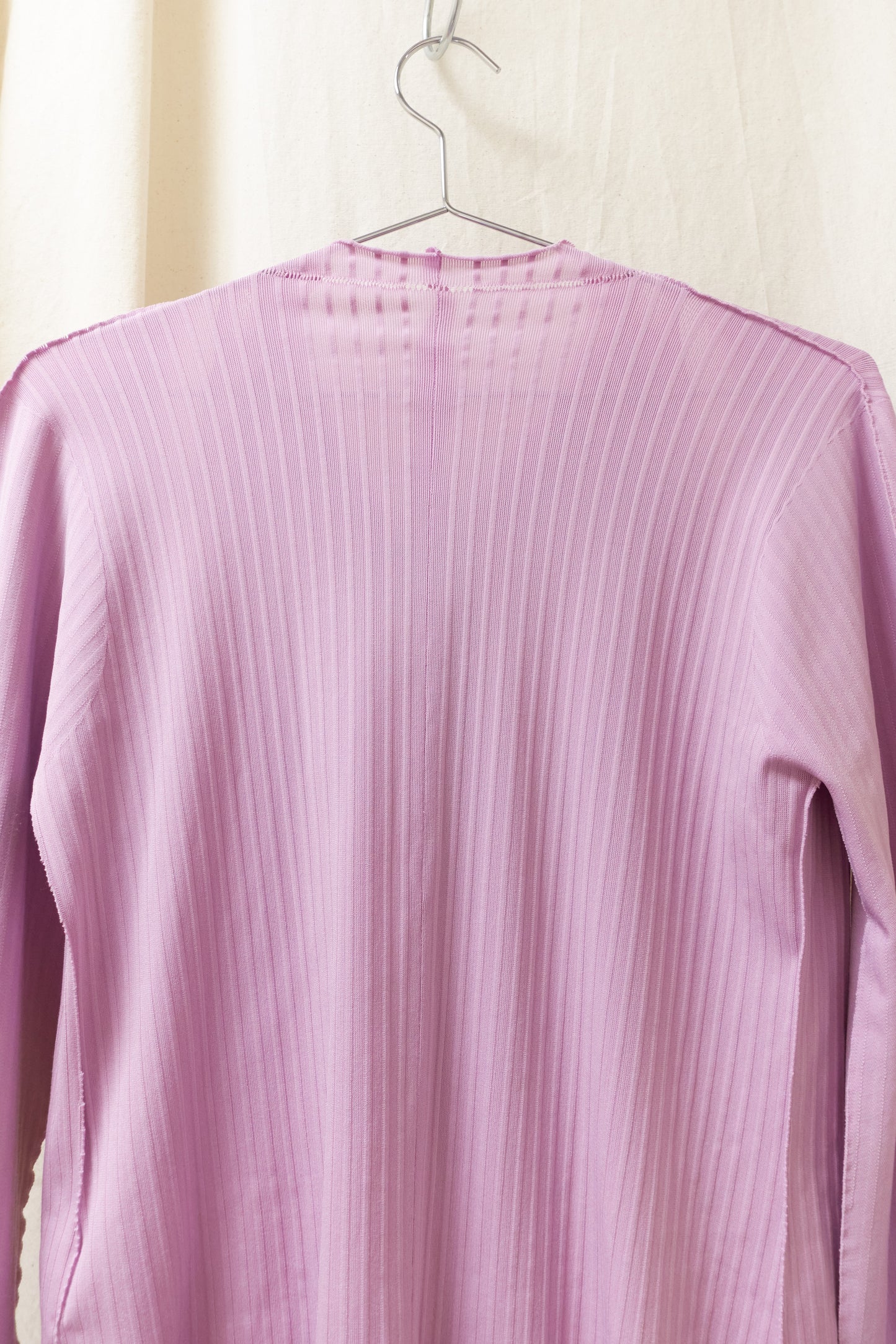 Issey Miyake Fete / A-POC lace front cardigan