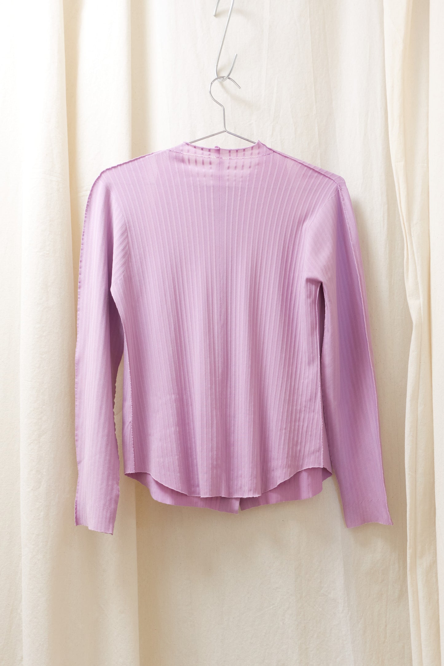 Issey Miyake Fete / A-POC lace front cardigan