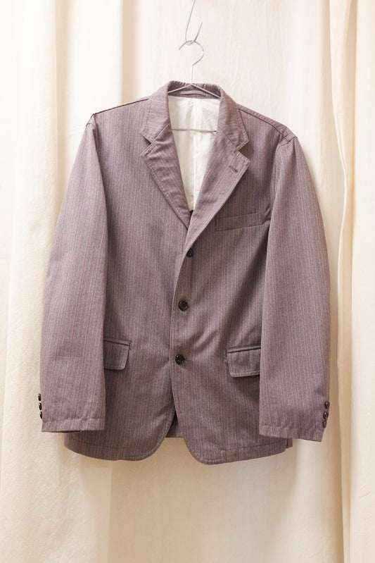 Comme Des Garcons Homme 2003 stripe cotton suit
