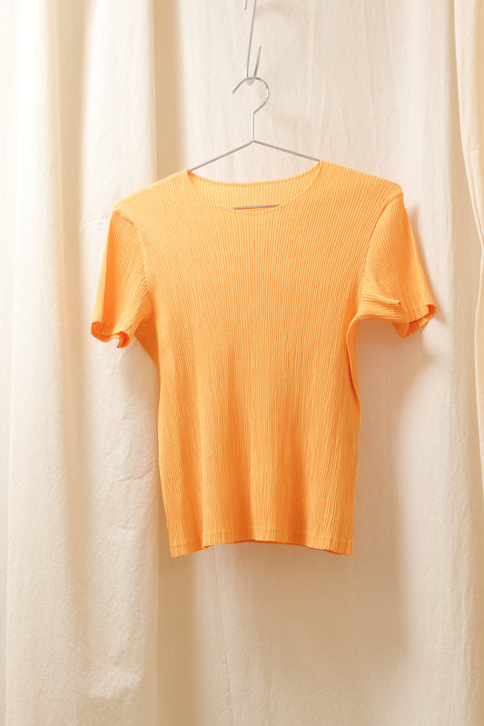 Issey Miyake pleated t-shirt
