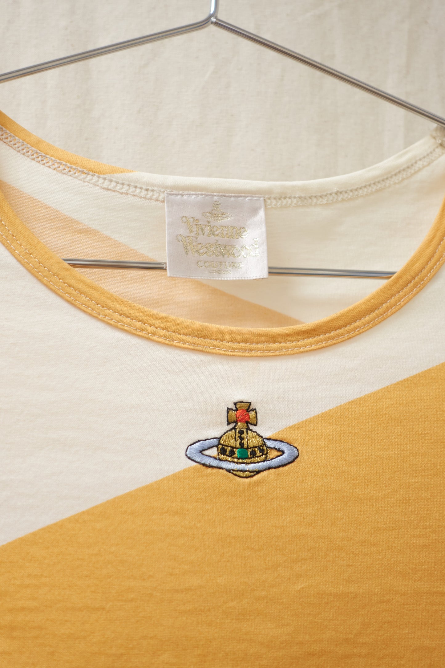 Vivienne Westwood Couture stripe t-shirt