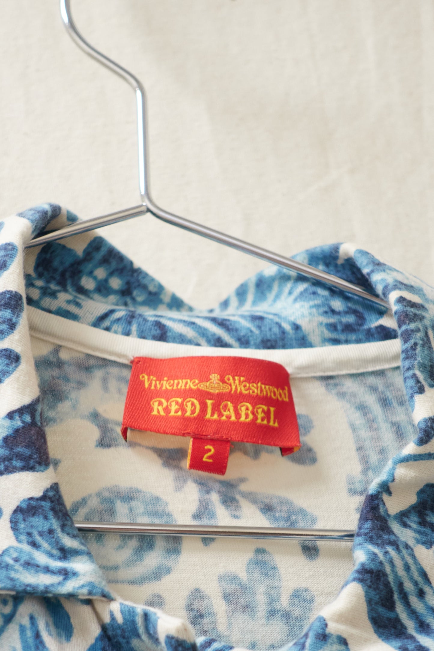 Vivienne Westwood red label patterned dress with drawstring