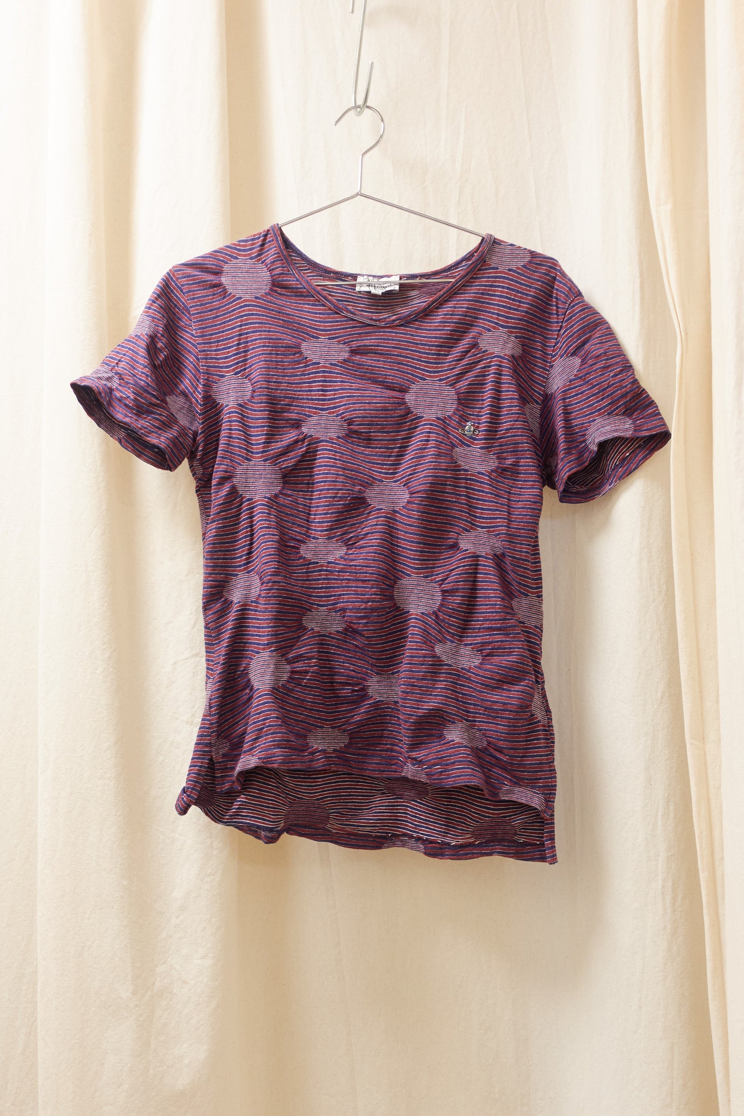 Vivienne Westwood Man 3D stripe t-shirt