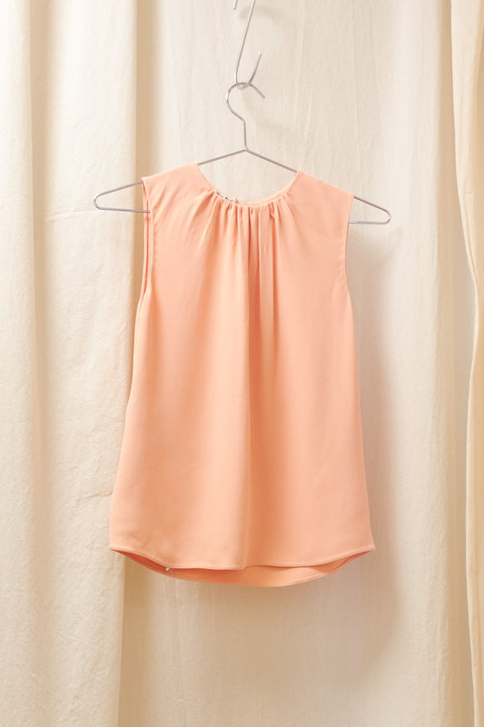 Miu Miu crepe sleeveless top