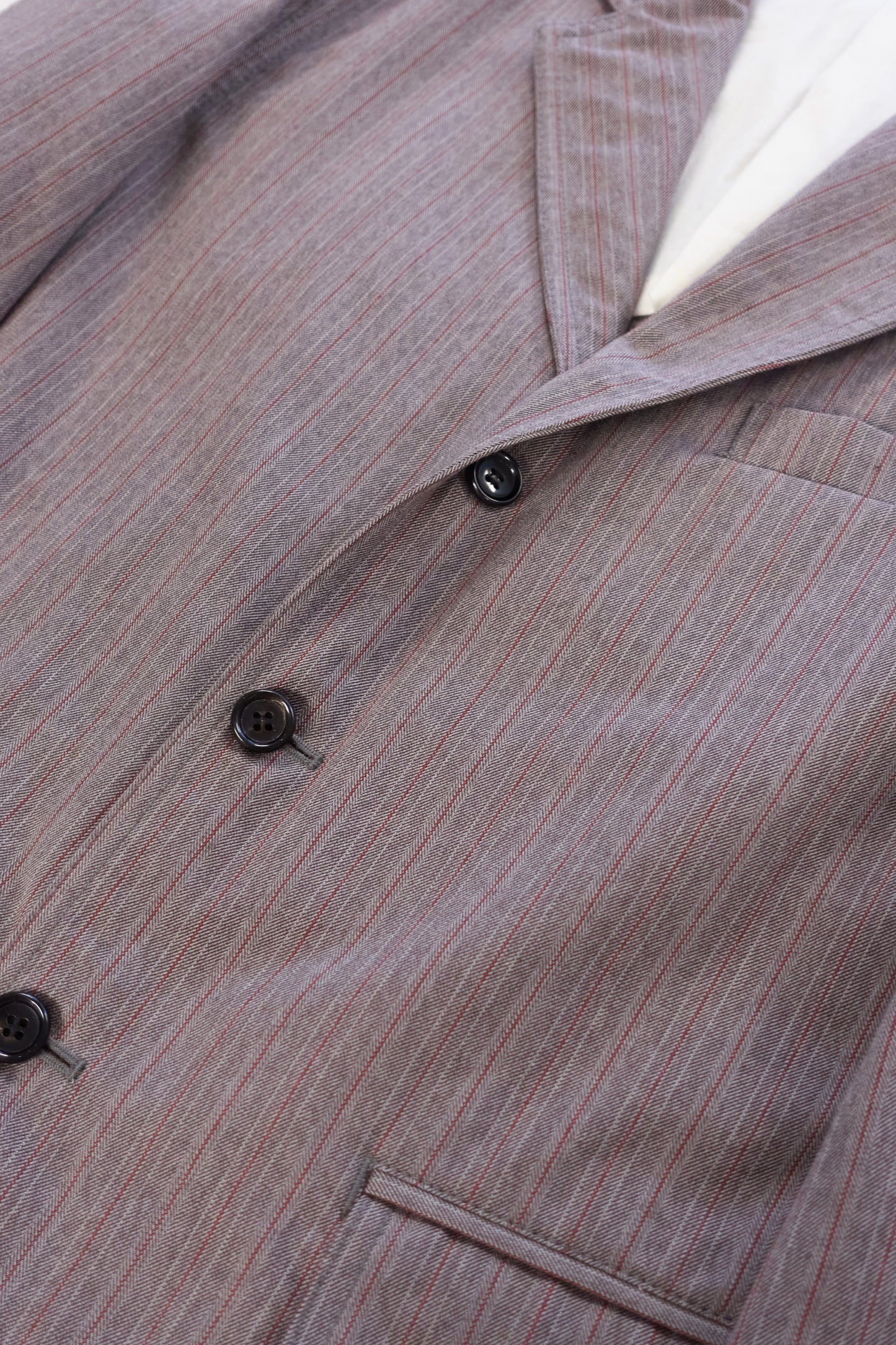 Comme Des Garcons Homme 2003 stripe cotton suit