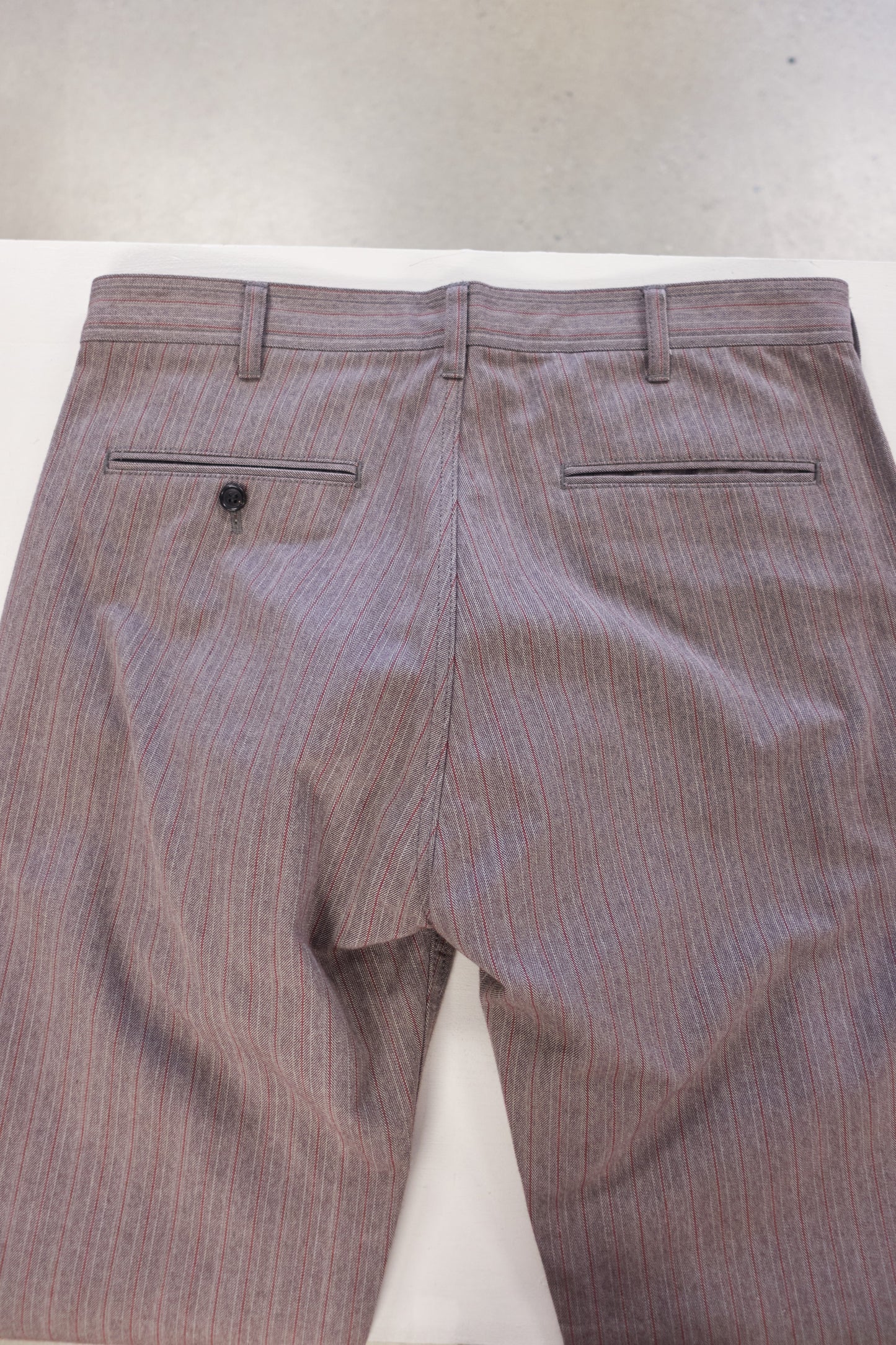 Comme Des Garcons Homme 2003 stripe cotton suit