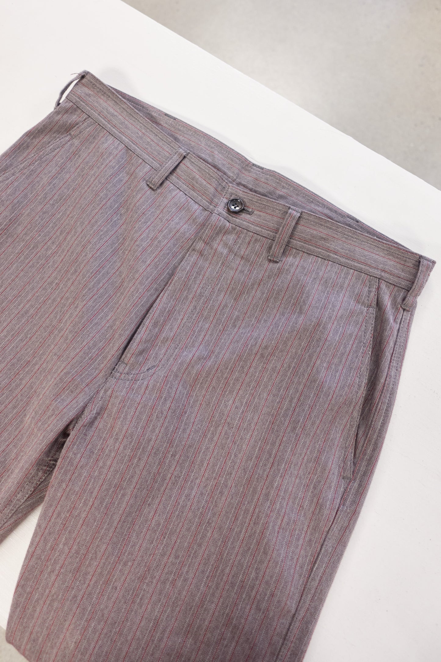 Comme Des Garcons Homme 2003 stripe cotton suit