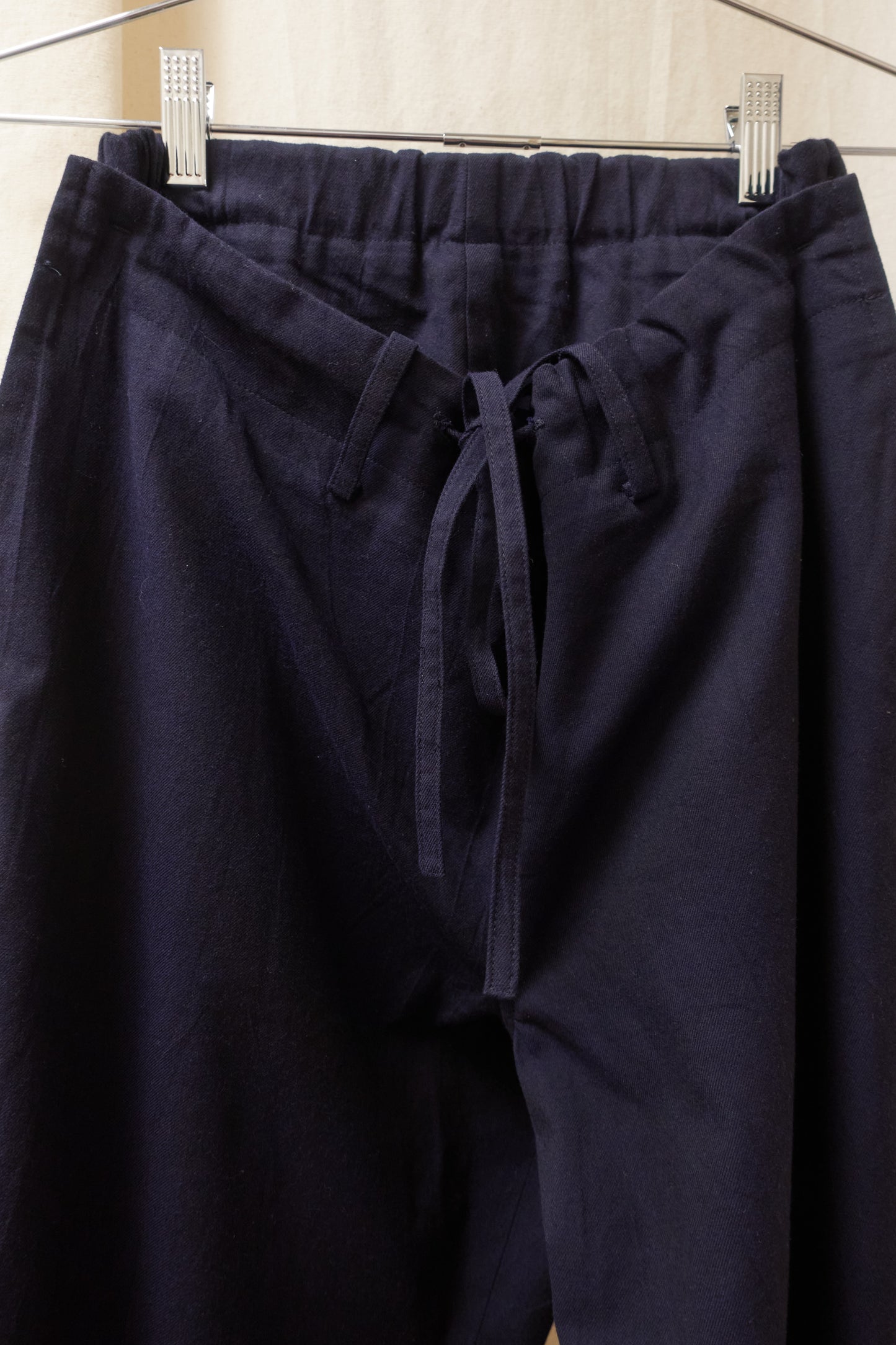 Yohji Yamamoto Y's double waist trousers with drawstring