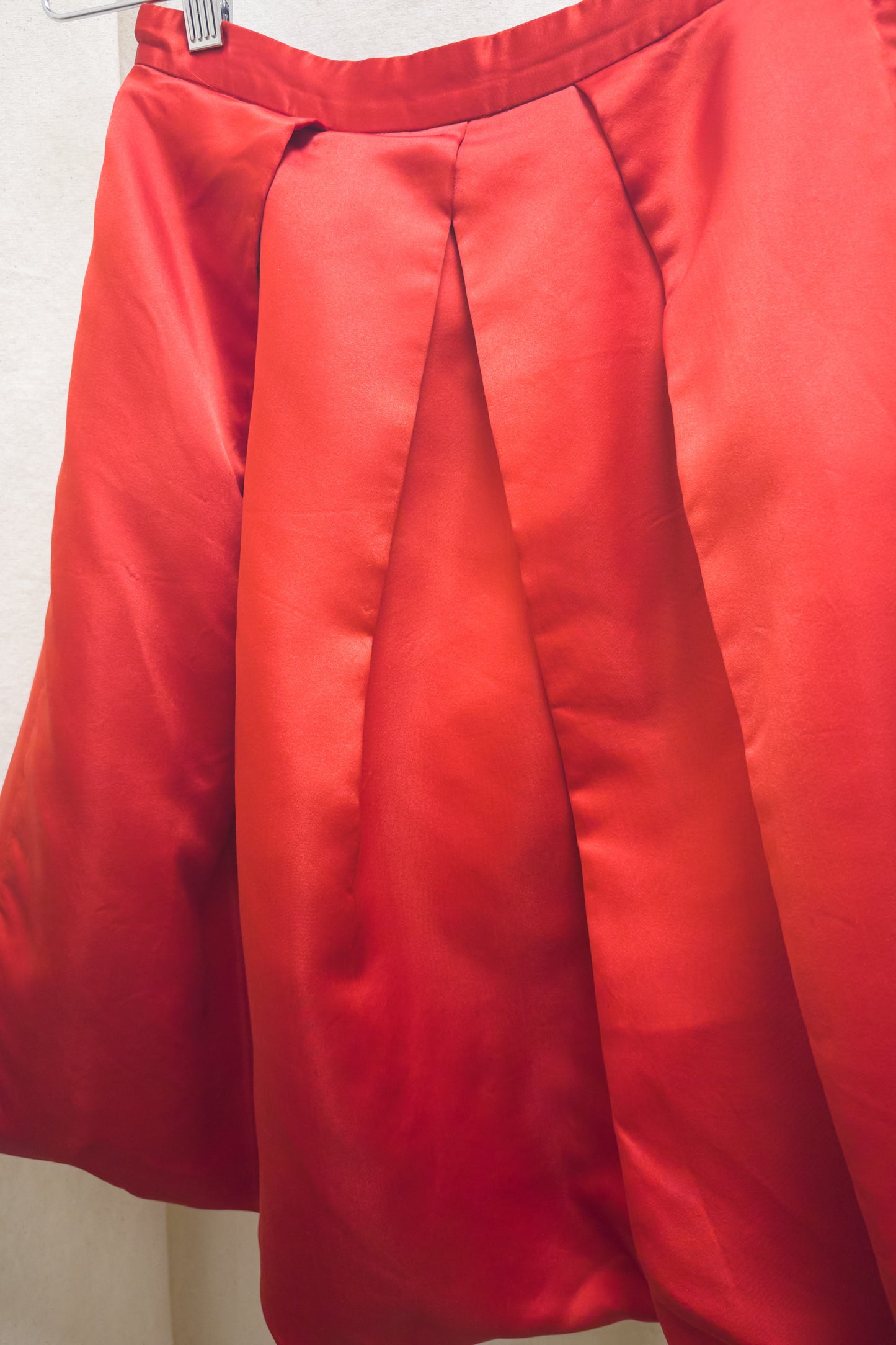 Comme des Garcons Noir 1990 satin ballon skirt