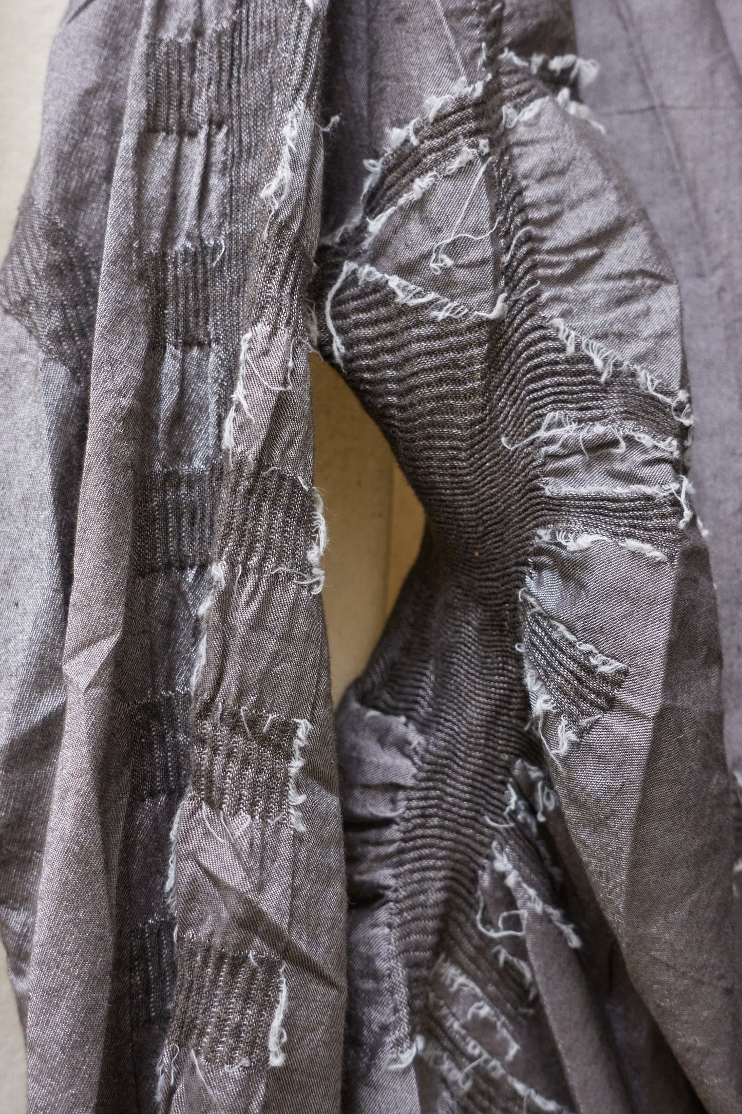 Issey Miyake A.POC two piece skirt set