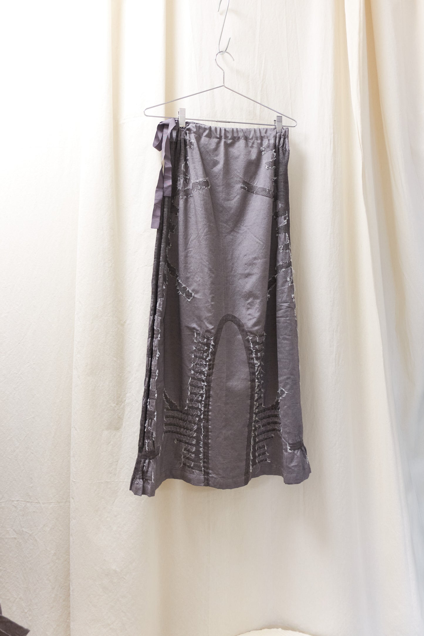 Issey Miyake A.POC two piece skirt set