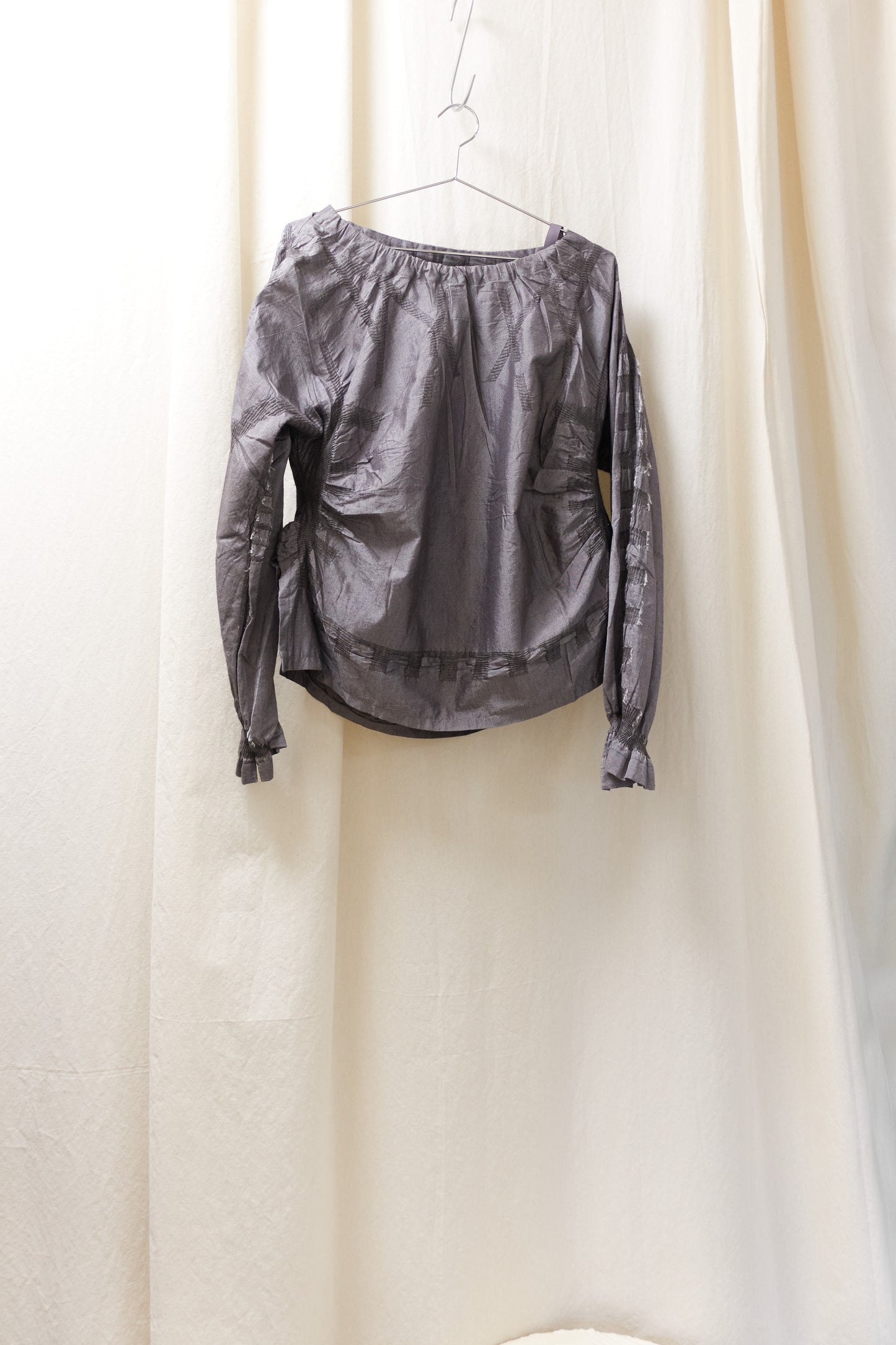 Issey Miyake A.POC two piece skirt set
