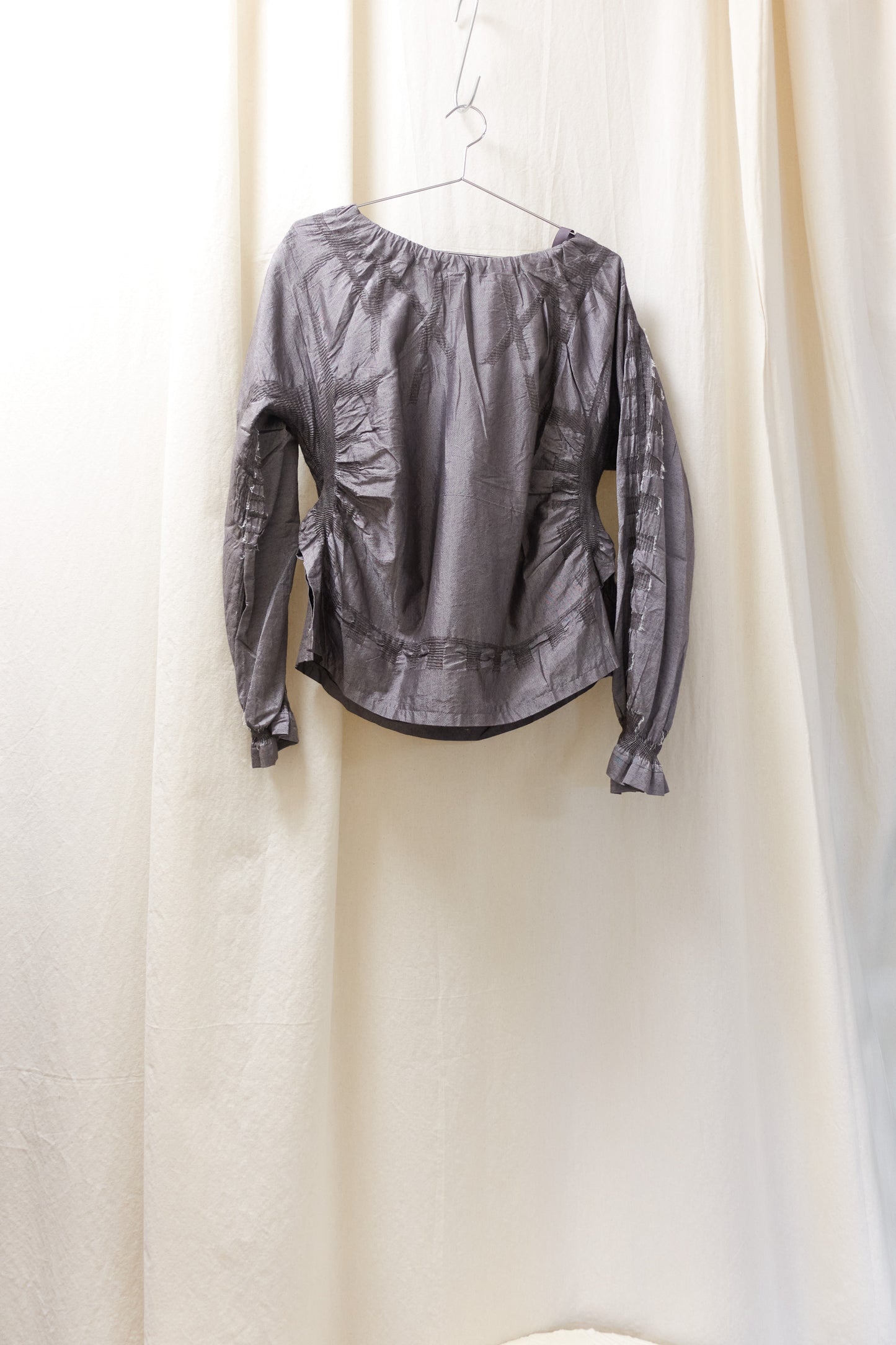Issey Miyake A.POC two piece skirt set