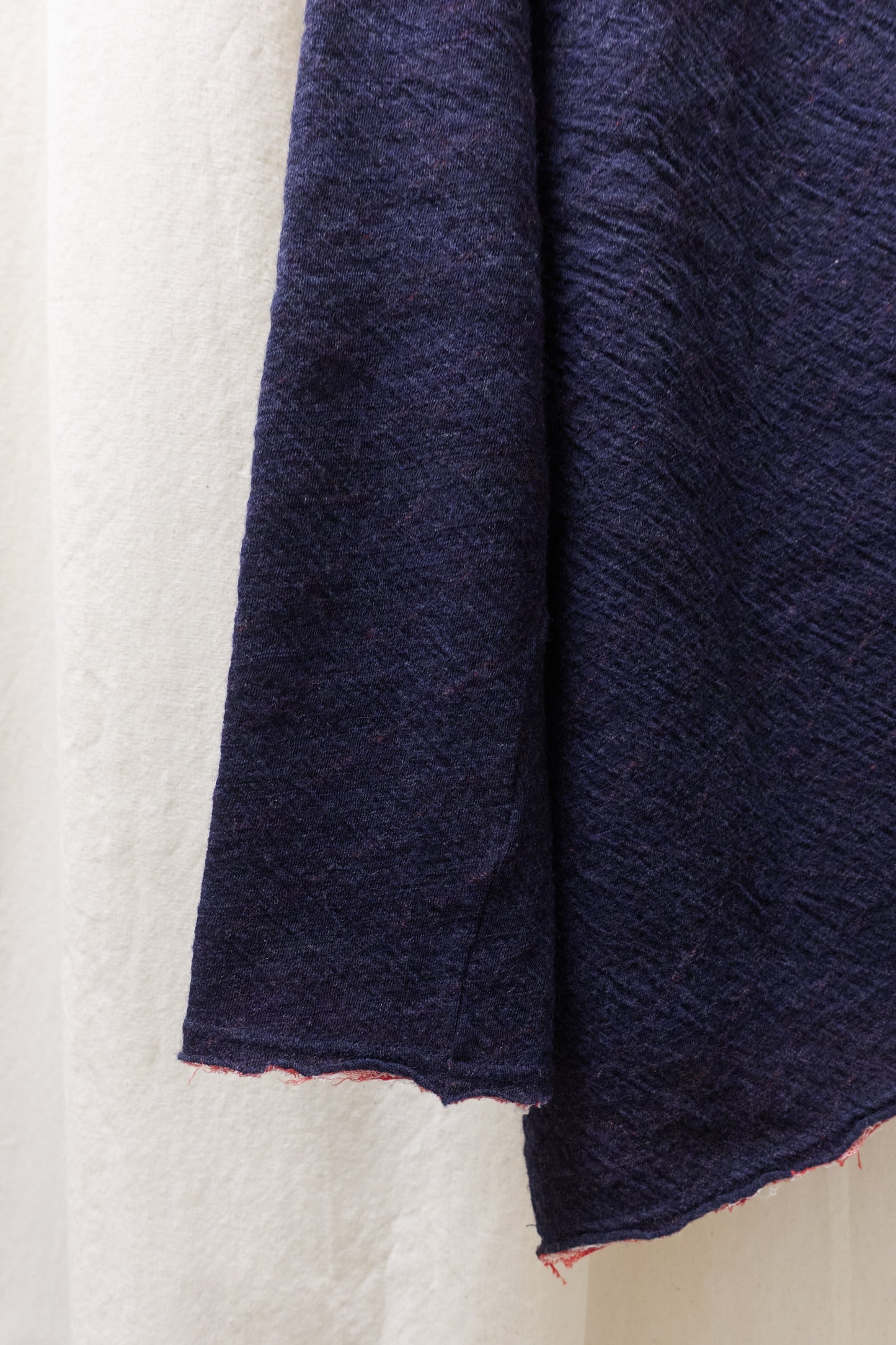Yohji Yamamoto Y’s deconstructed knit plaid jumper