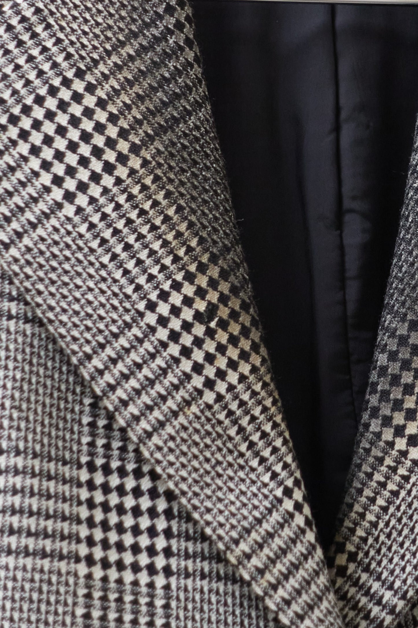 Issey Miyake c.1990s trouser suit with dyed black sections