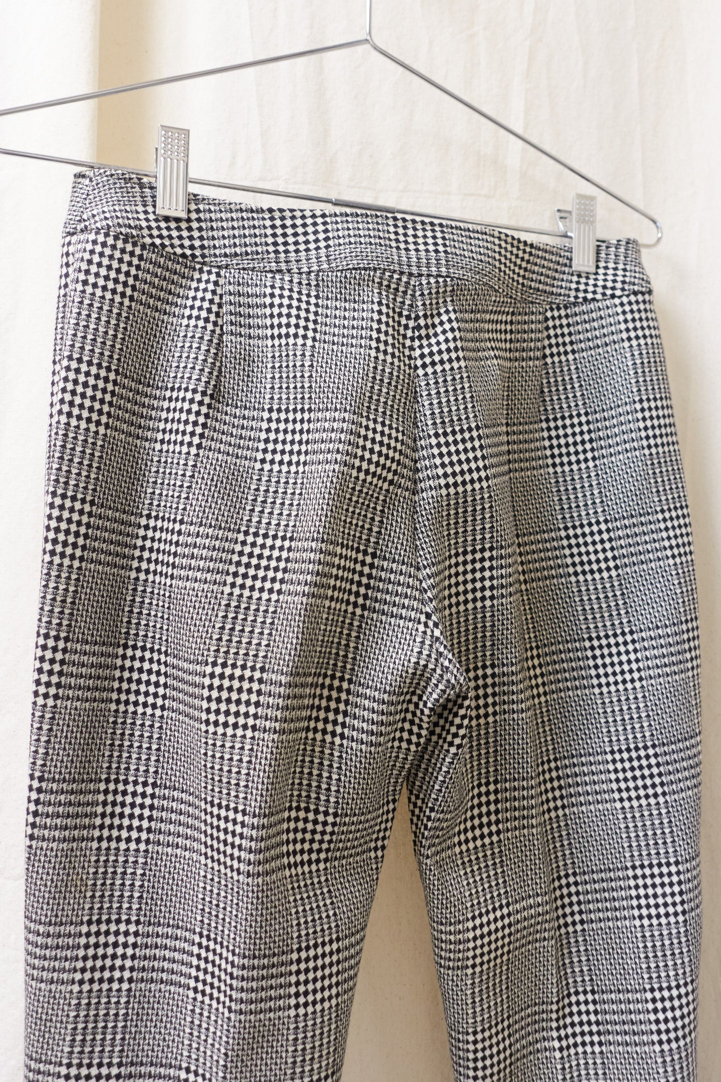 Issey Miyake c.1990s trouser suit with dyed black sections