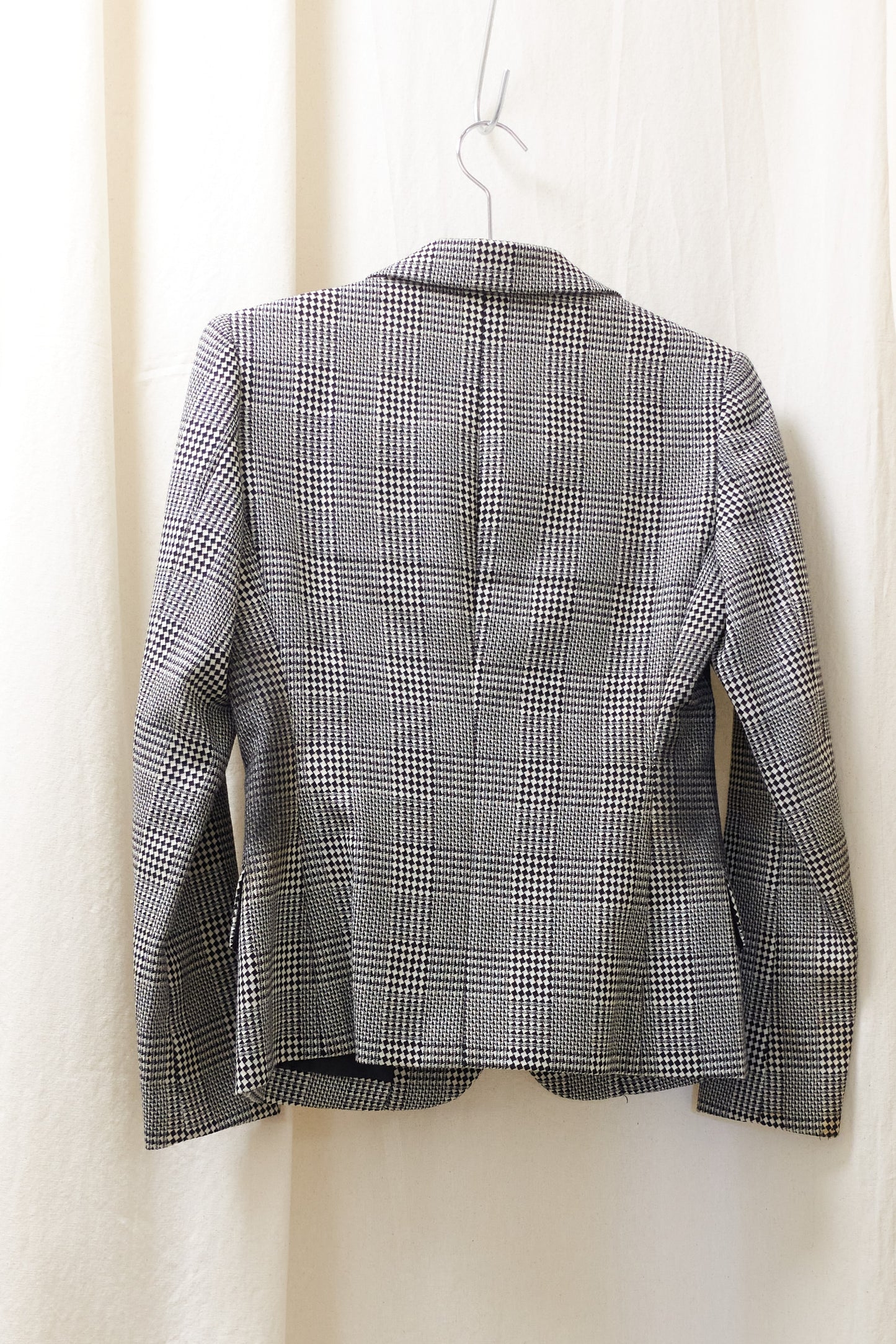 Issey Miyake c.1990s trouser suit with dyed black sections