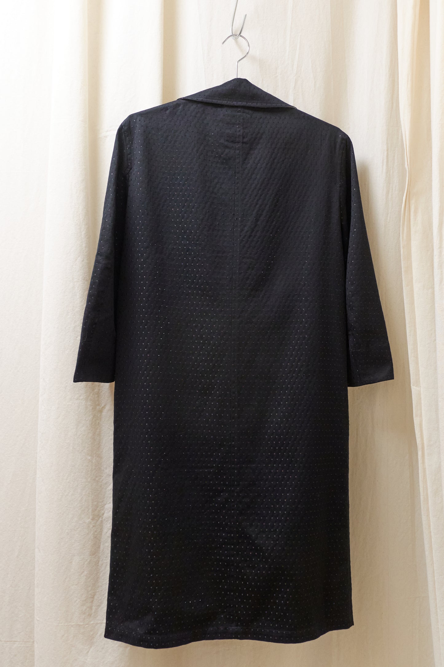 Limi Feu sparkly lightweight double breasted coat
