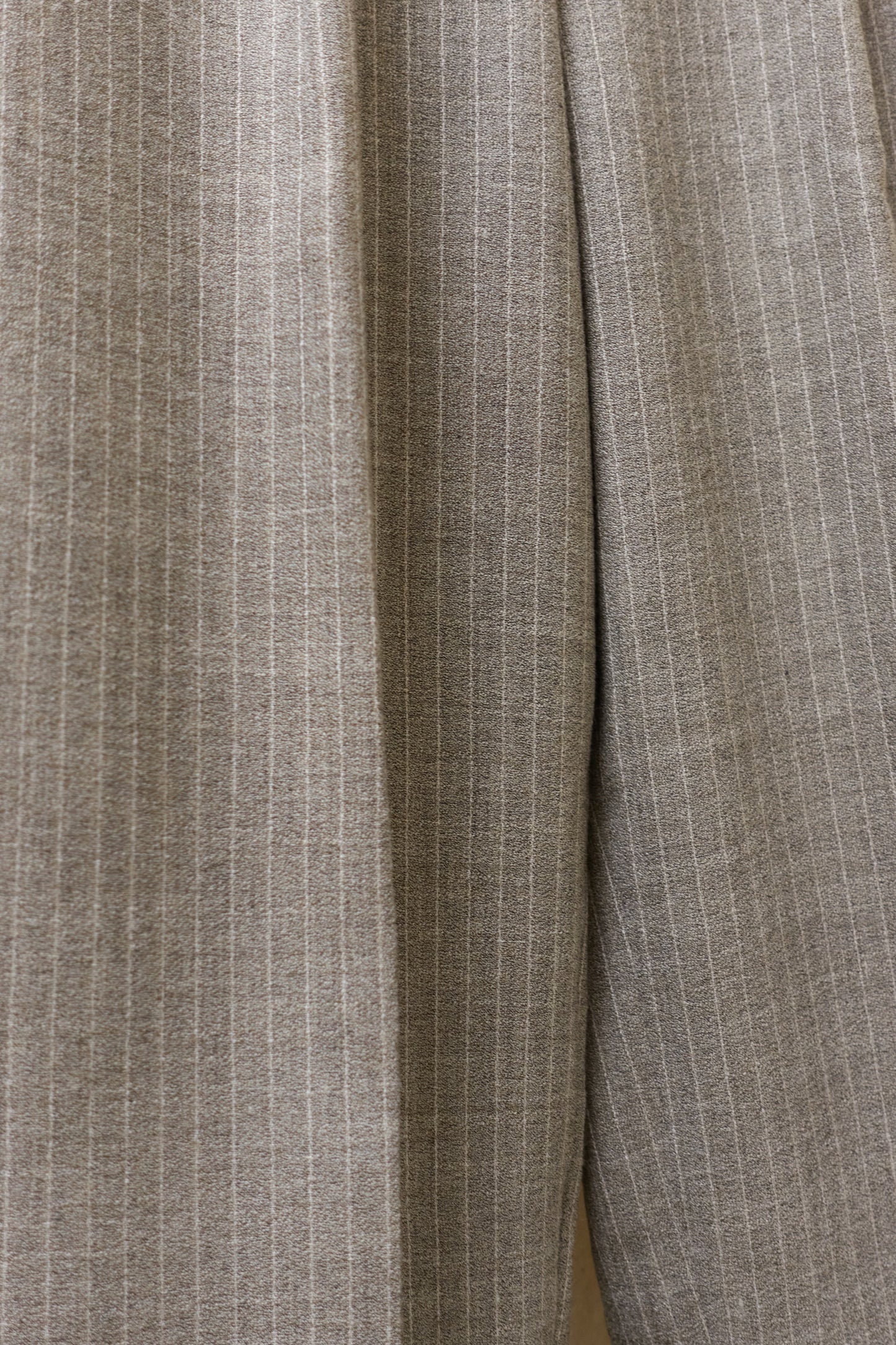 Christian Dior Monsieur striped pleated slacks