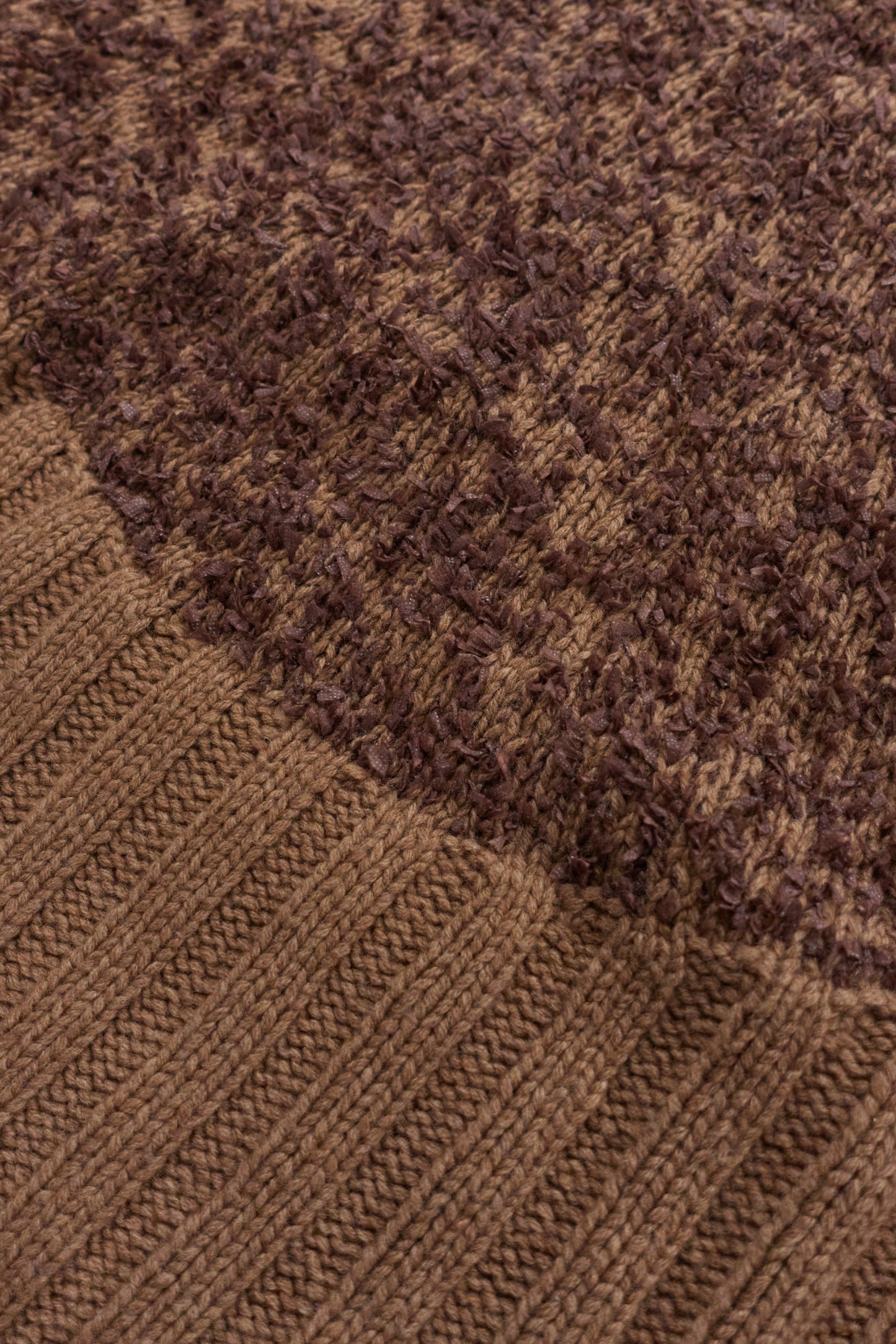 Issey Miyake Men 1996 textural rib knit jumper