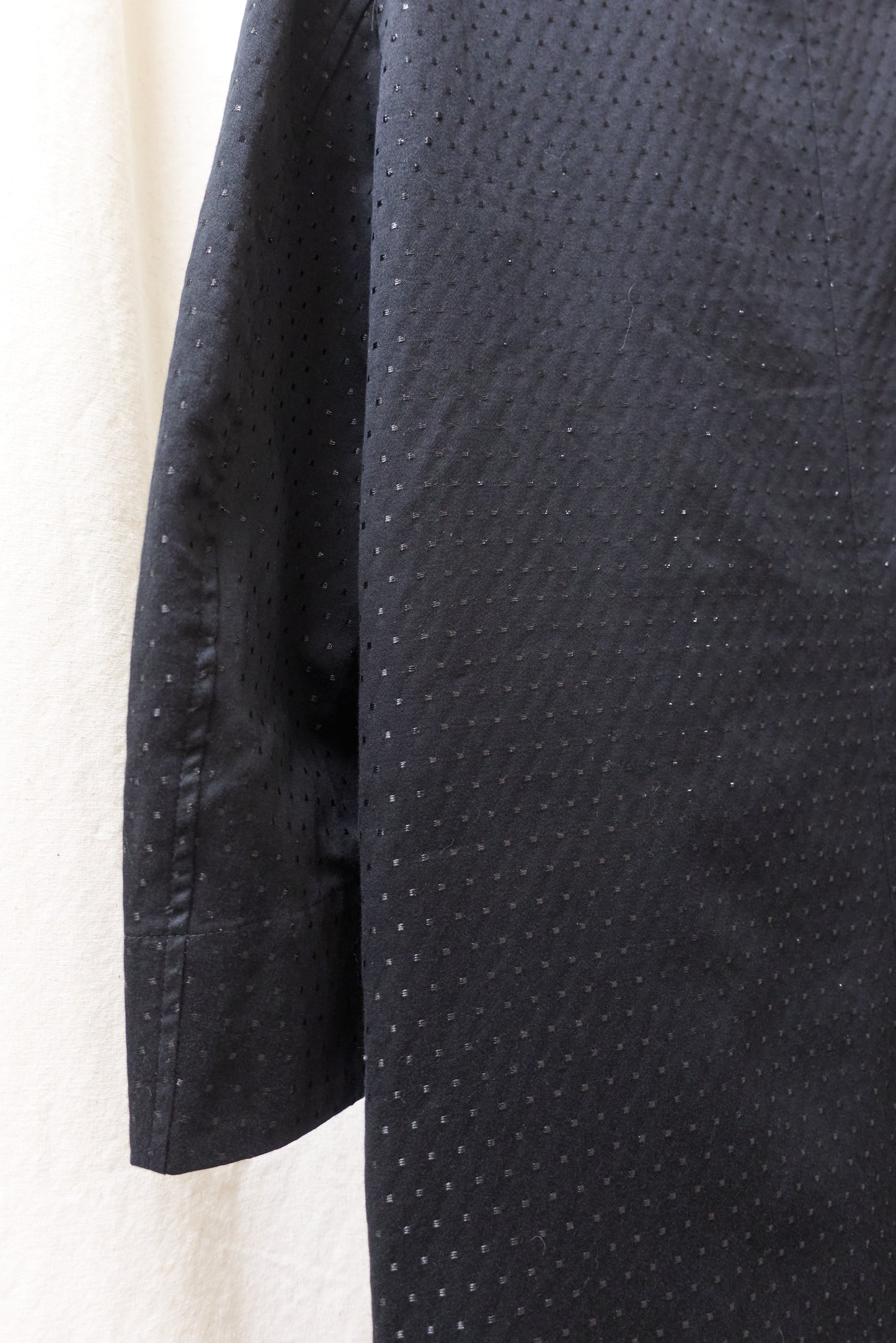 Limi Feu sparkly lightweight double breasted coat