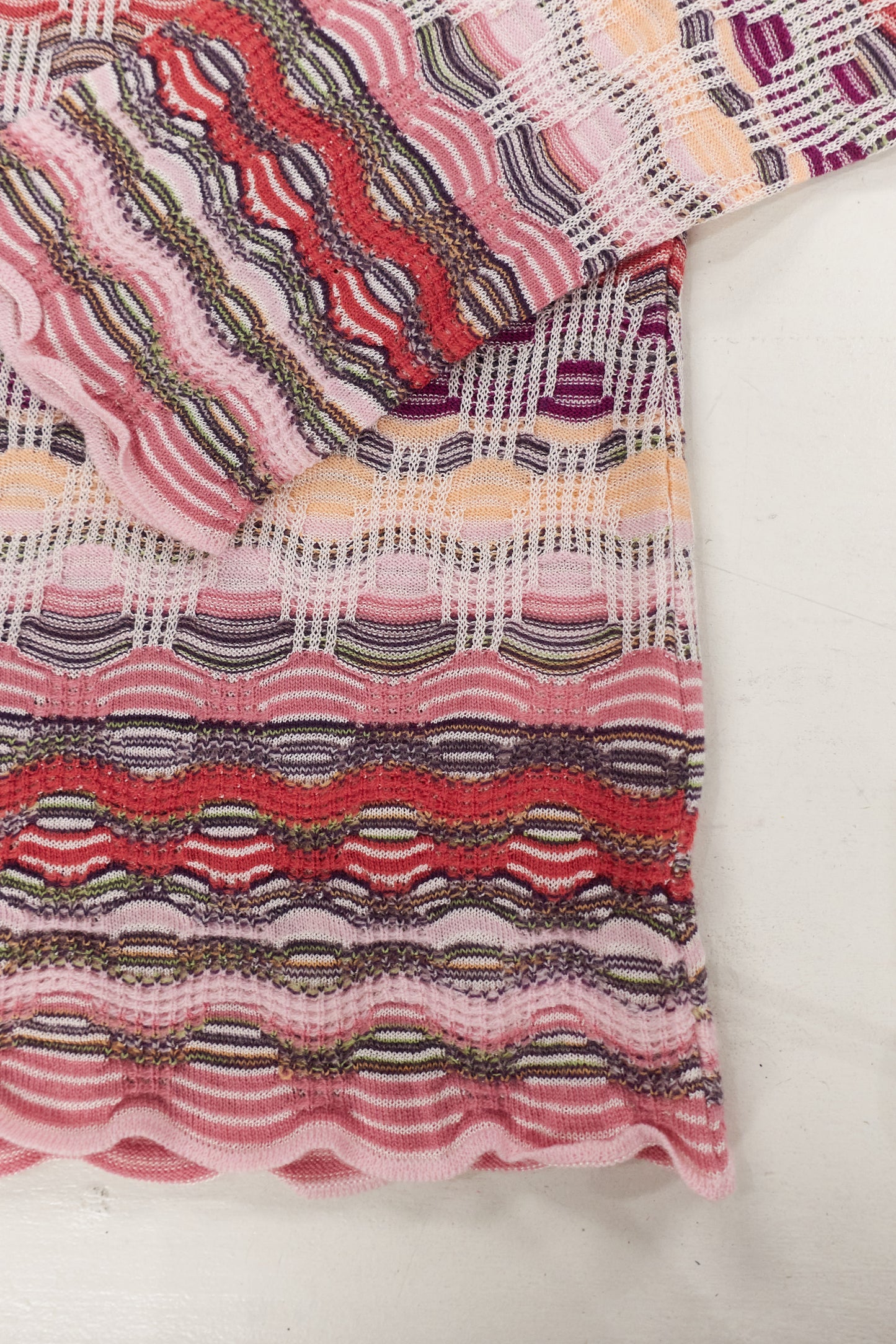 Missoni multicolour textural knit turtleneck