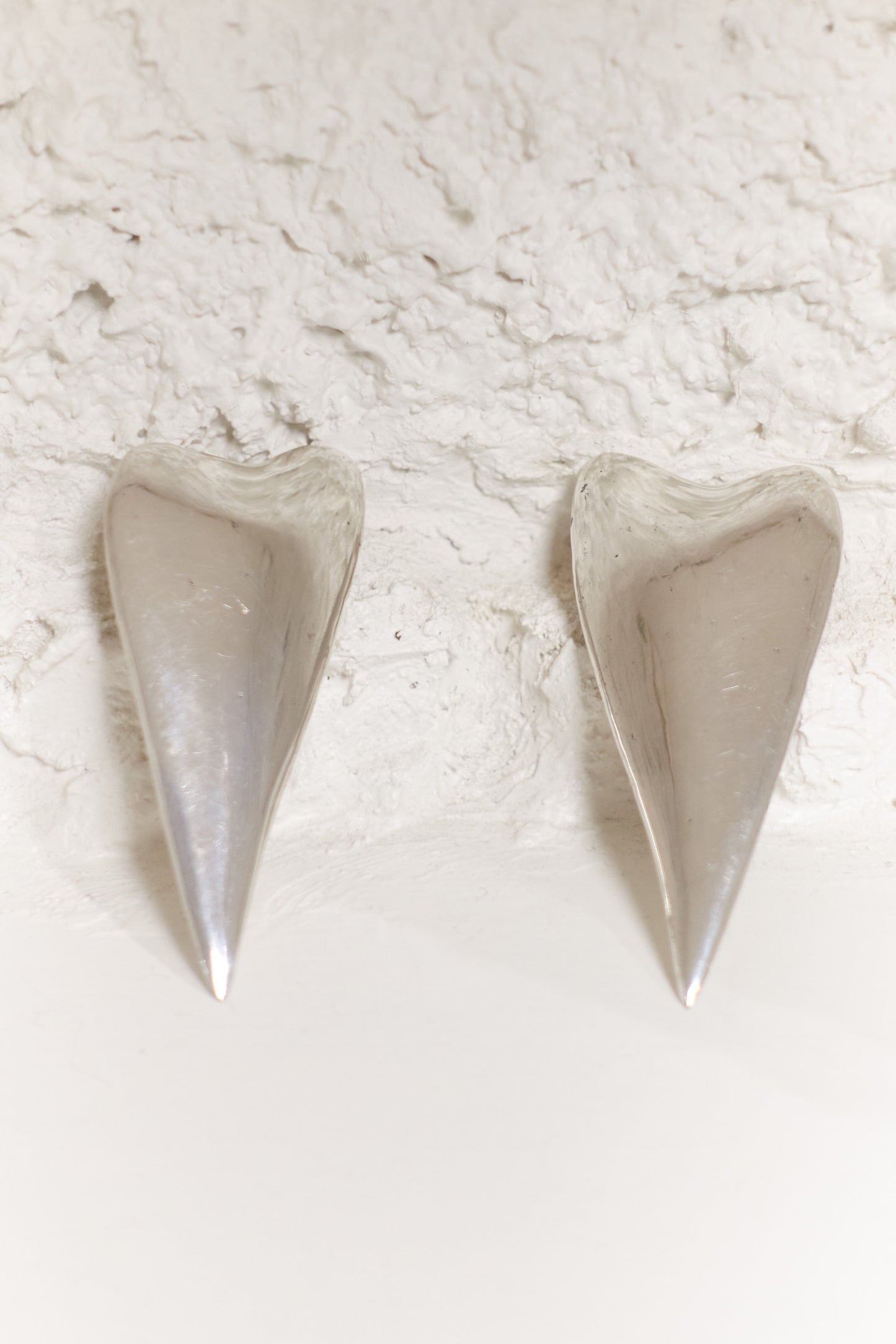 Vipère Erotique cast silver earrings